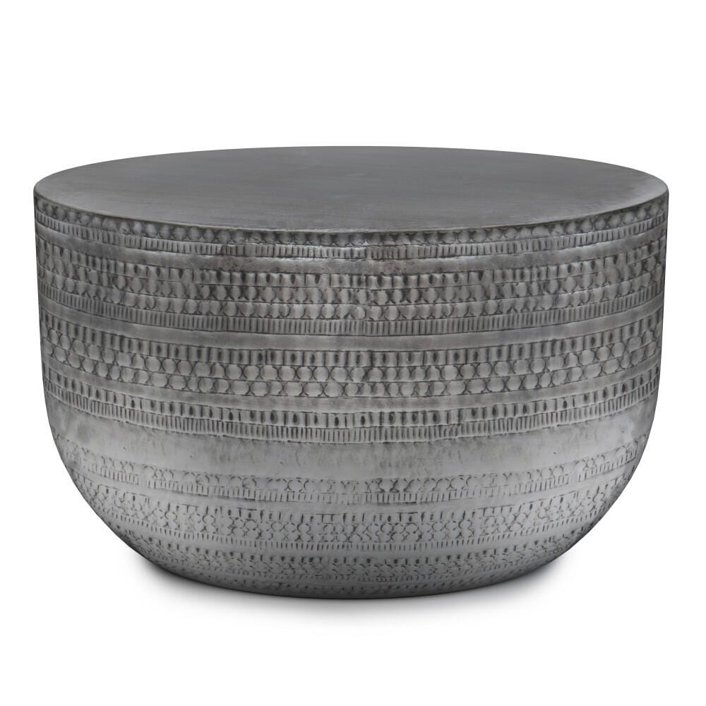 Johnsen Contemporary 30" Metal Coffee Table, , large