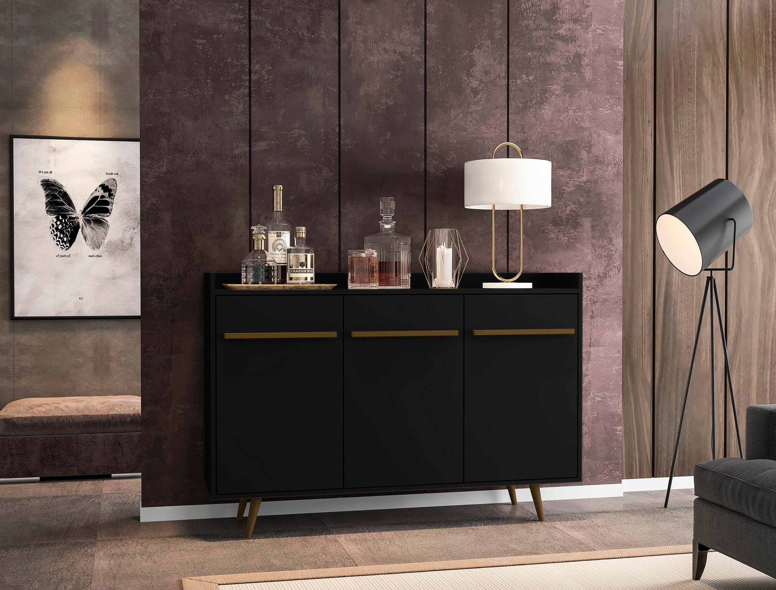 Manhattan Comfort Bradley Buffet Stand | Ashley
