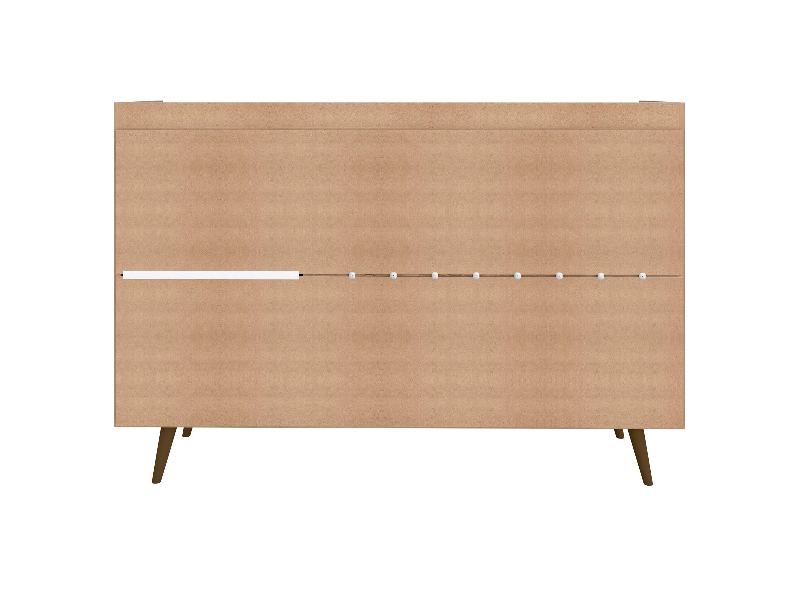 Manhattan Comfort Bradley Buffet Stand Rustic Brown, Rustic Brown, large