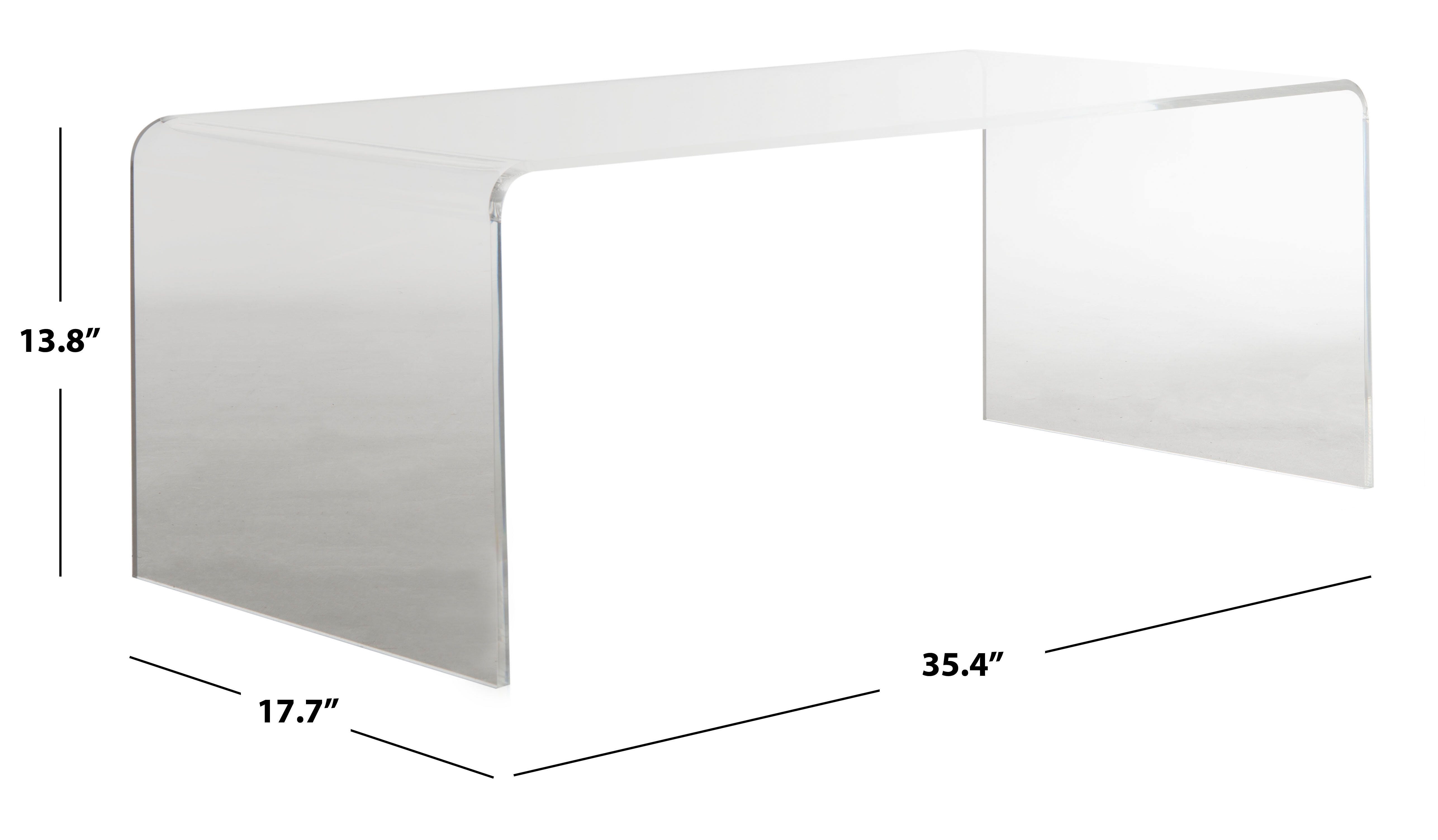 Safavieh Atka Acrylic Coffee Table, , large