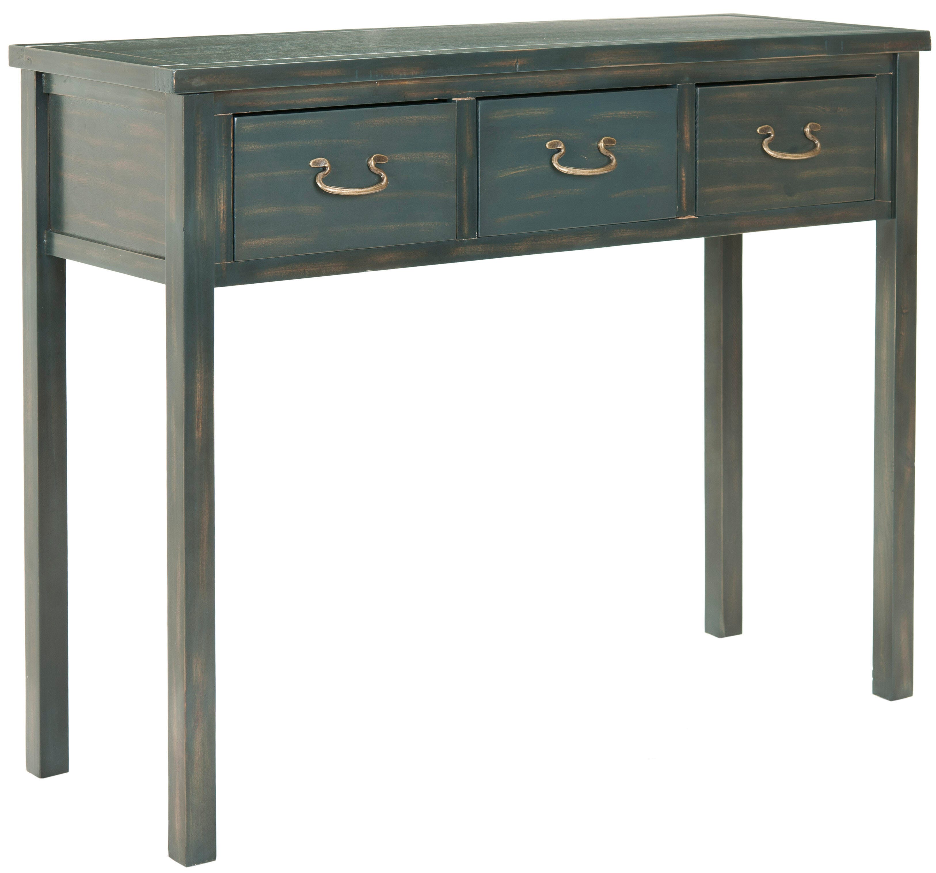 Safavieh Cindy Console, Dark Teal, large