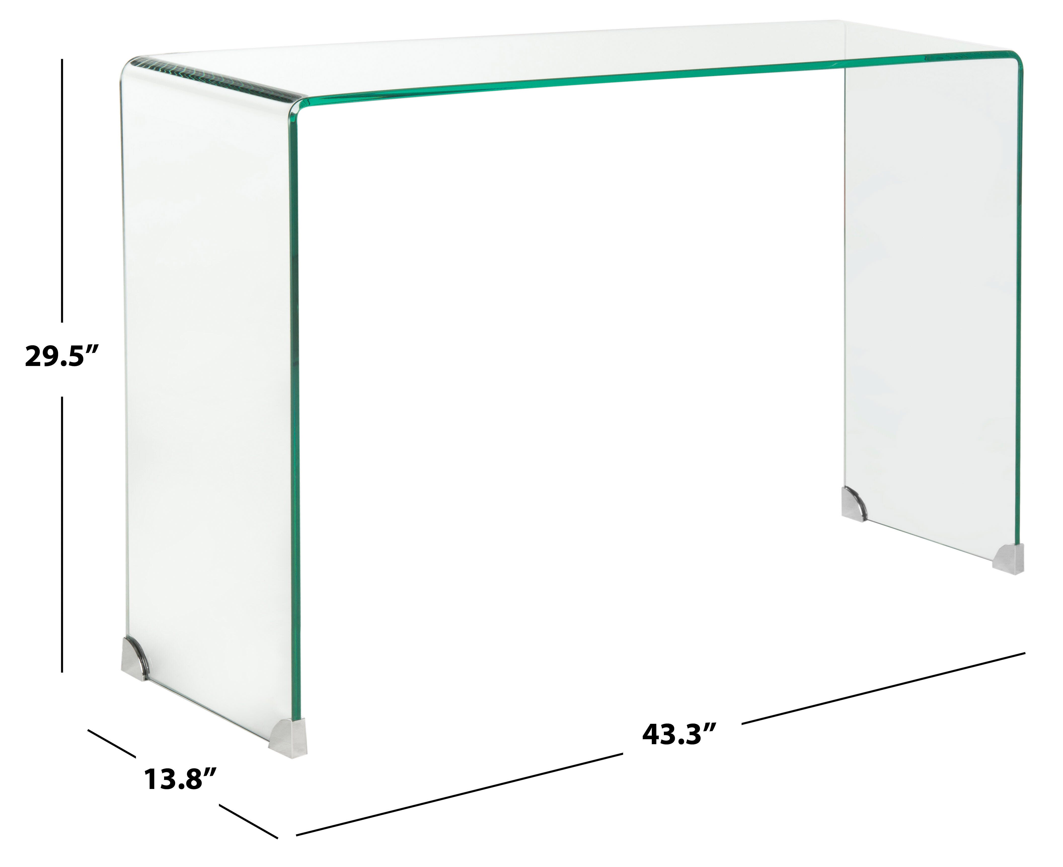 Safavieh Ambler Glass Console Table, , large
