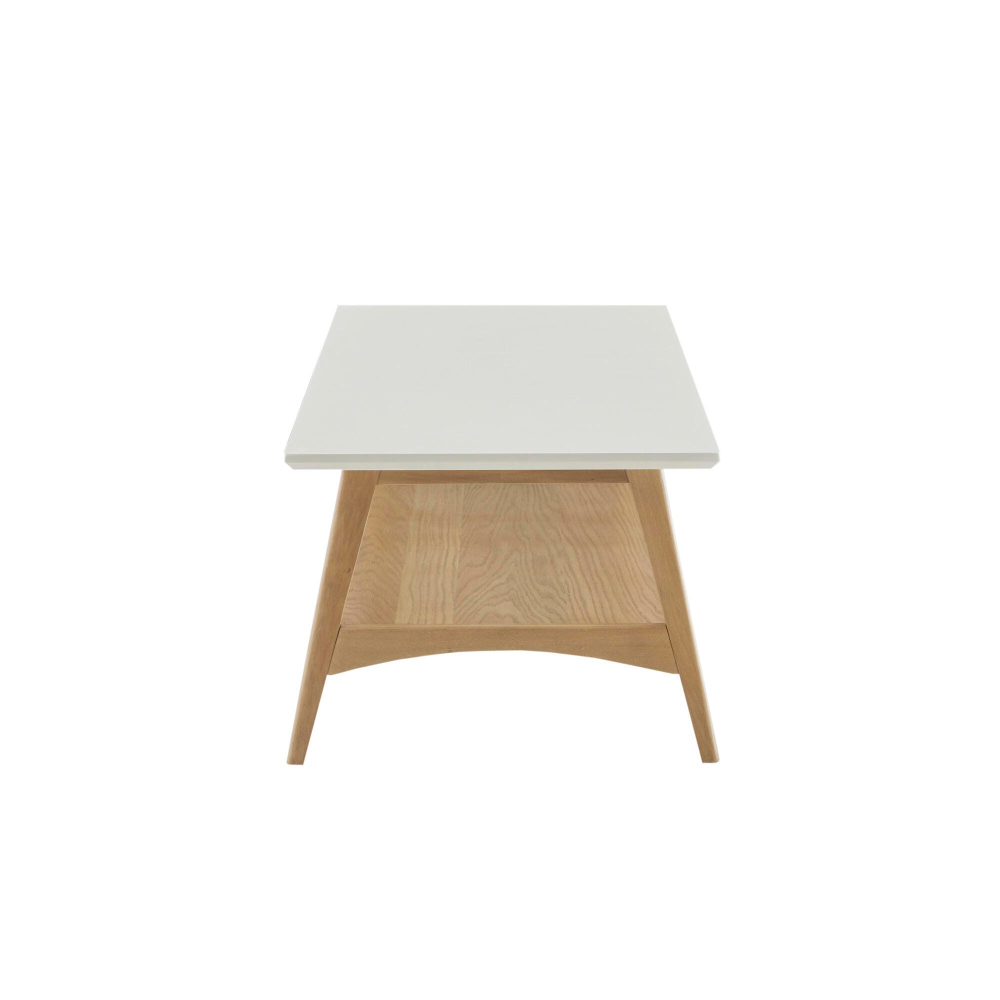 Madison Park Parker Coffee Table, Off White/Natural, large