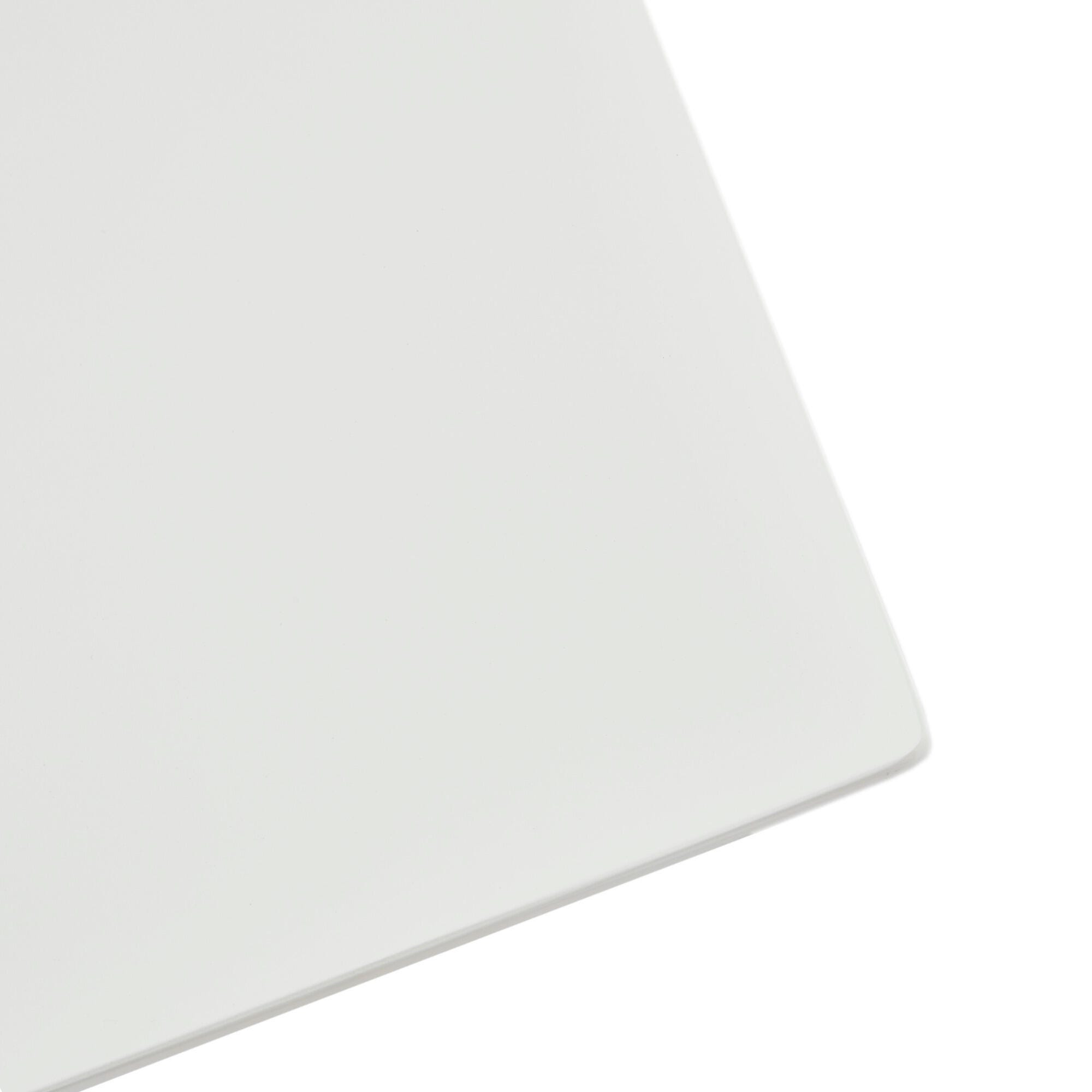Madison Park Parker End Table, Off White/Natural, large