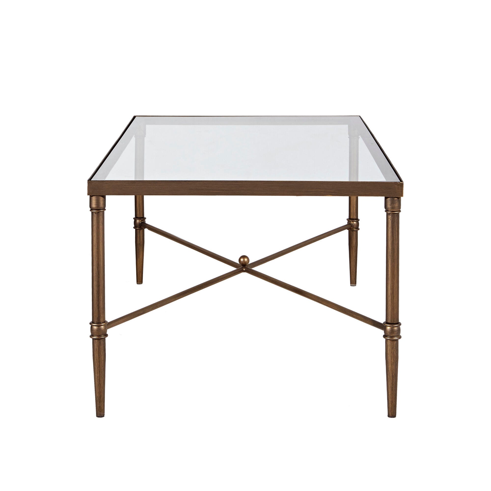 Madison Park Signature Honey Rectangle Coffee Table, , large
