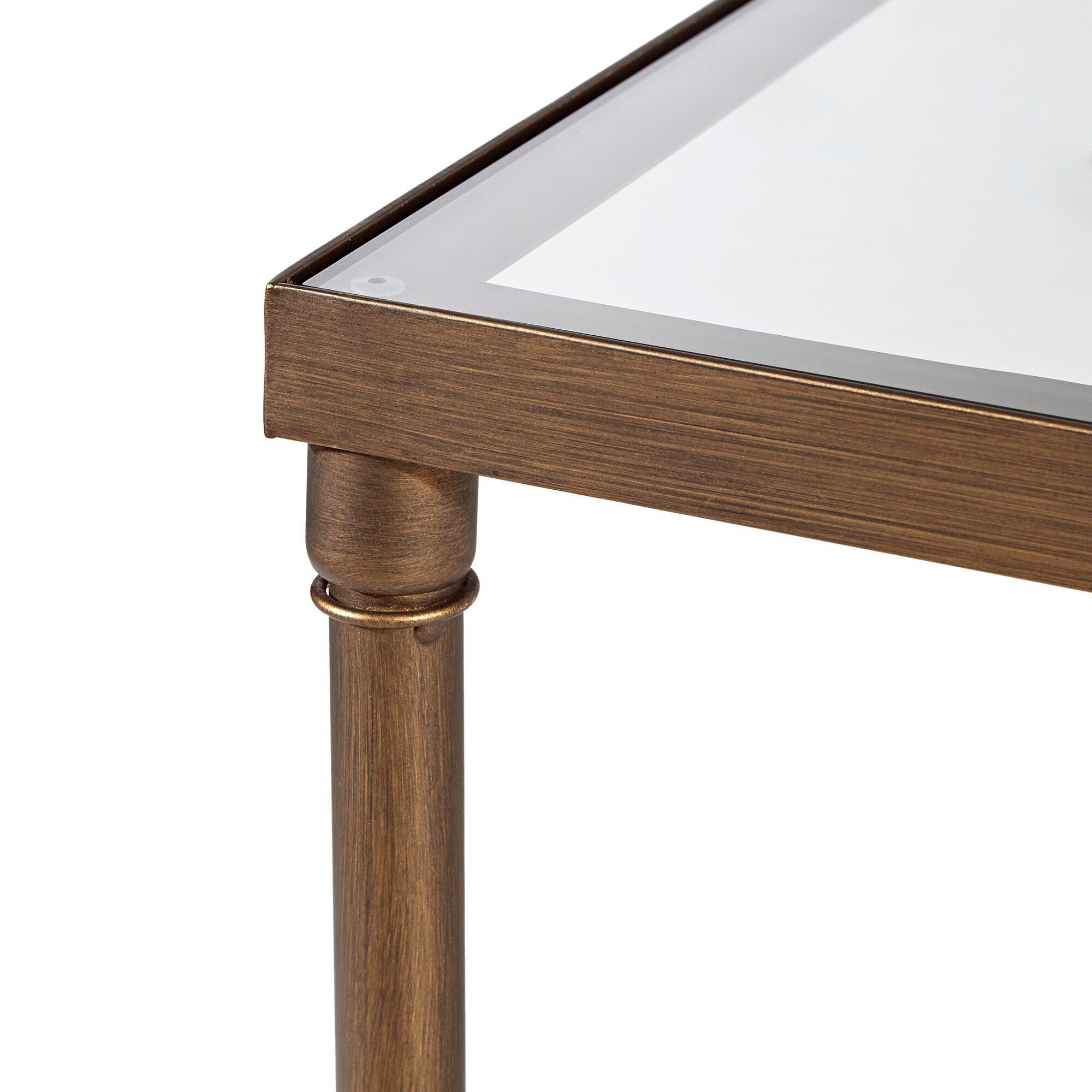 Madison Park Signature Honey Rectangle Coffee Table, , large