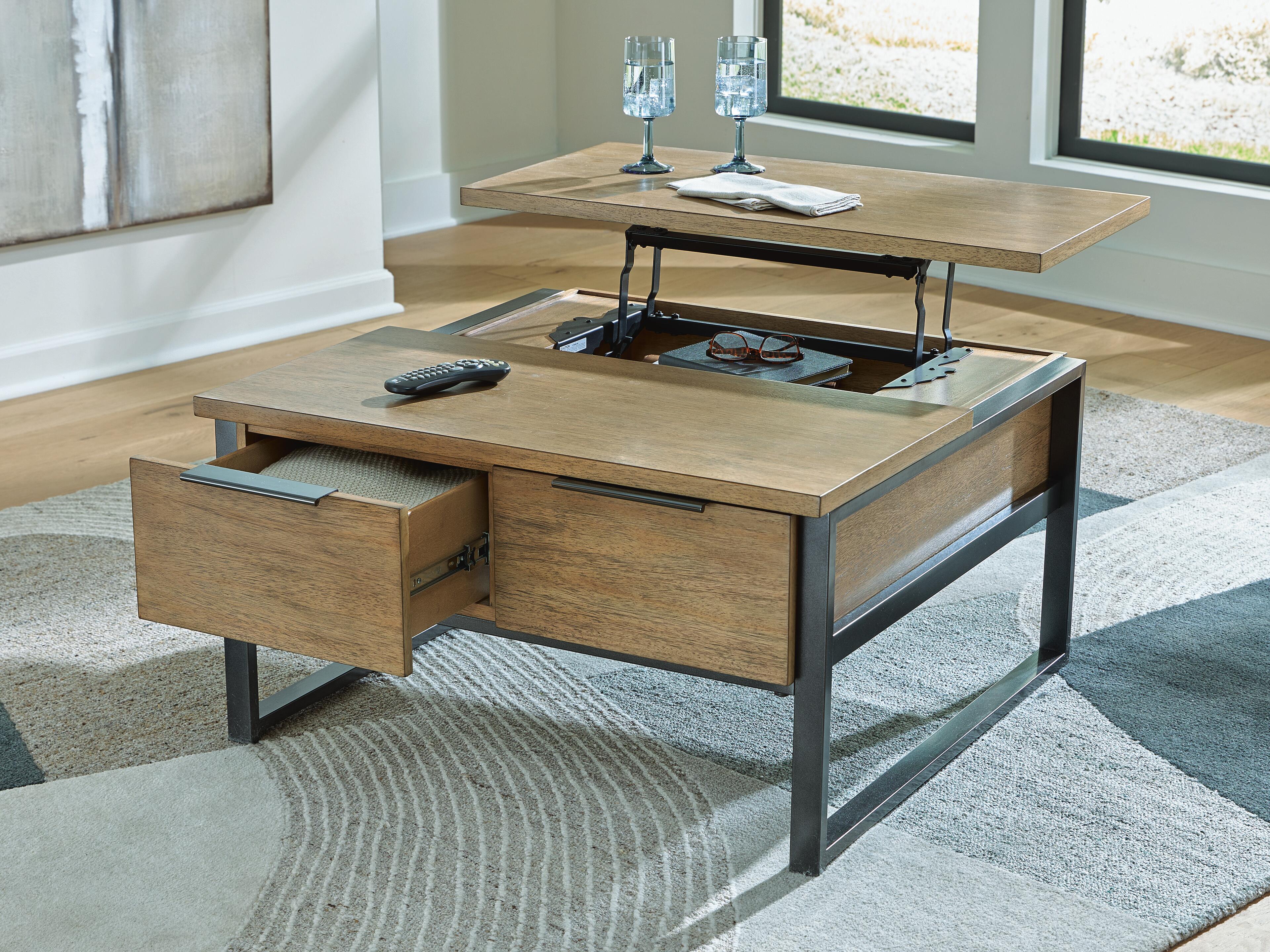 Montia Lift-Top Coffee Table - image 7