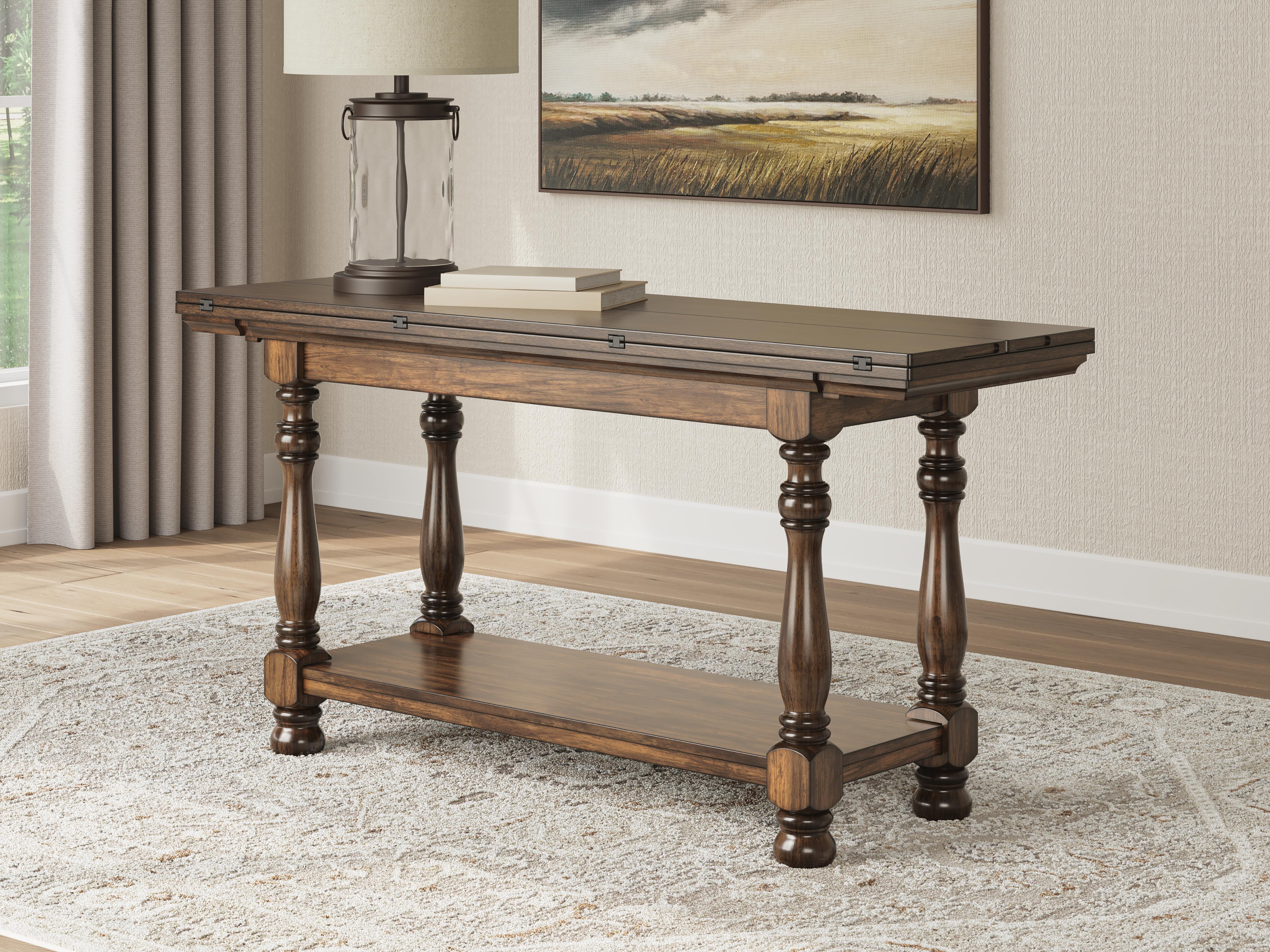 Sturlayne Flip Top Sofa Table - image 9