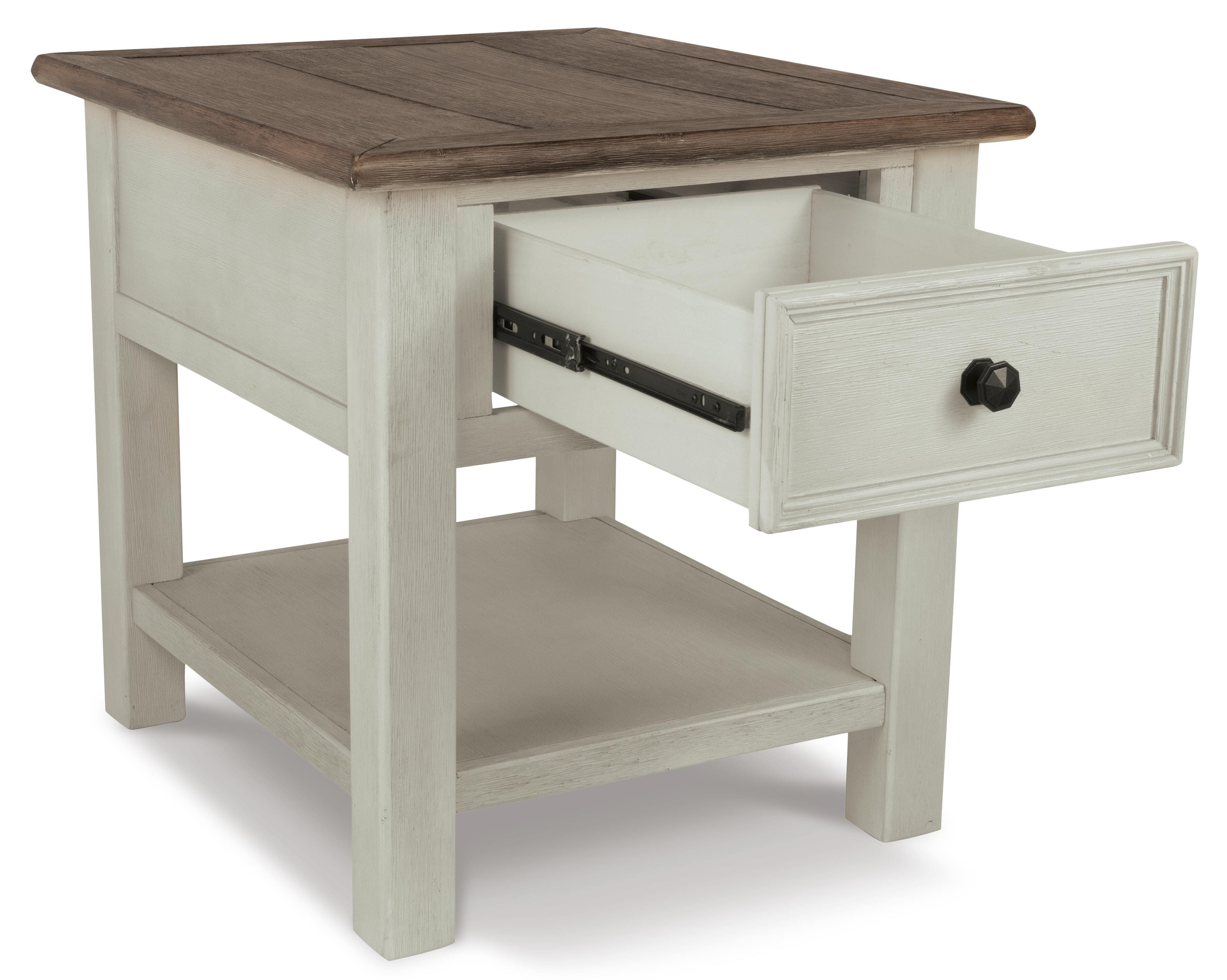 Bolanburg End Table, Two-tone, large