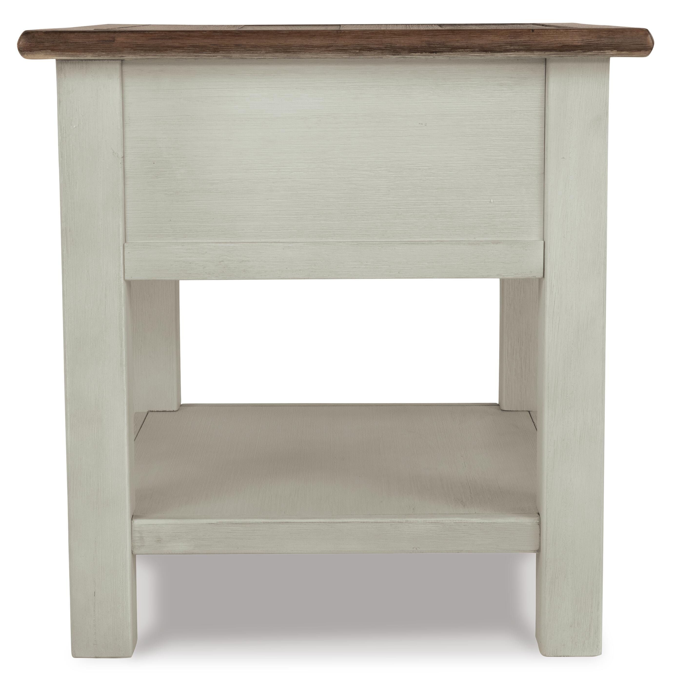 Bolanburg End Table, Two-tone, large