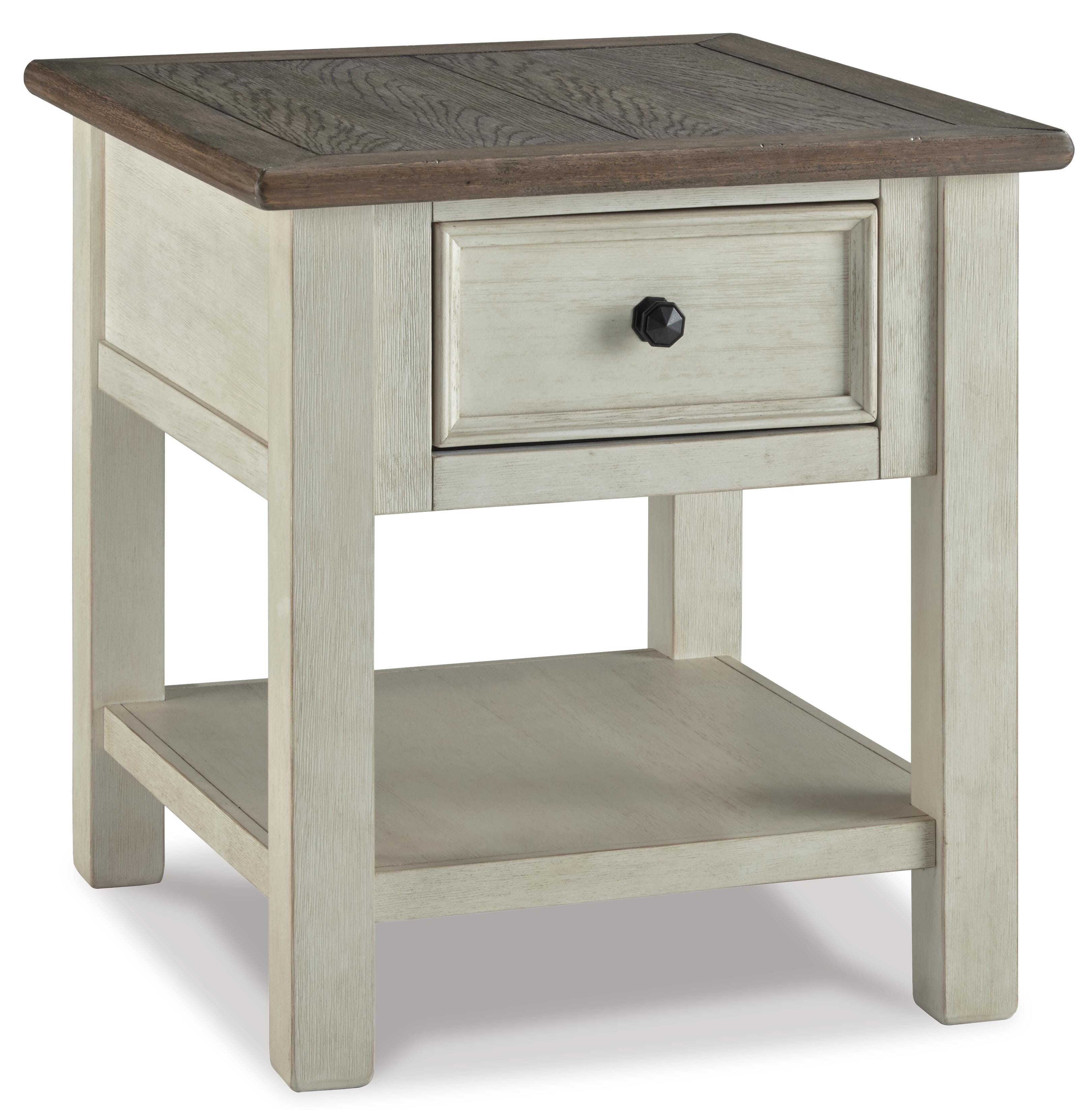 Bolanburg End Table, Two-tone, large