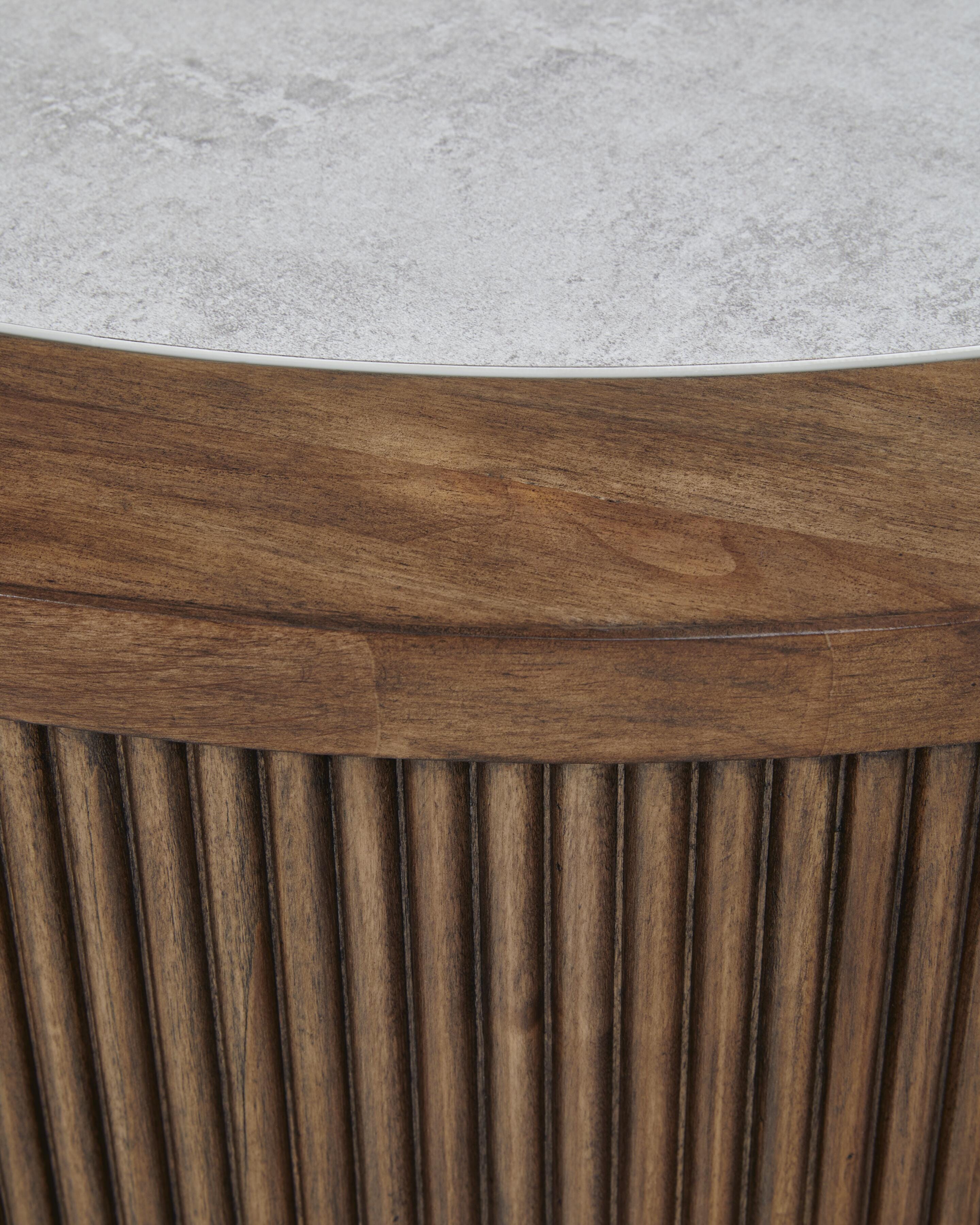 Hadonna Coffee Table, Brown, large