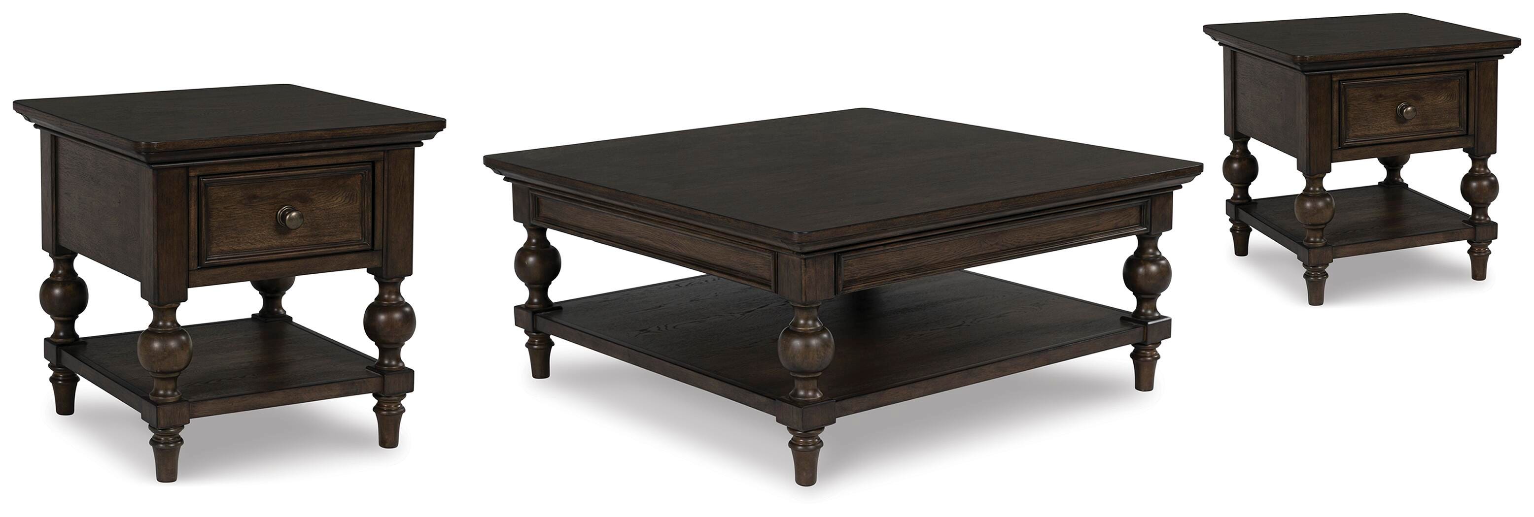 Mesa de centro Veramond y 2 mesas auxiliares - image 1