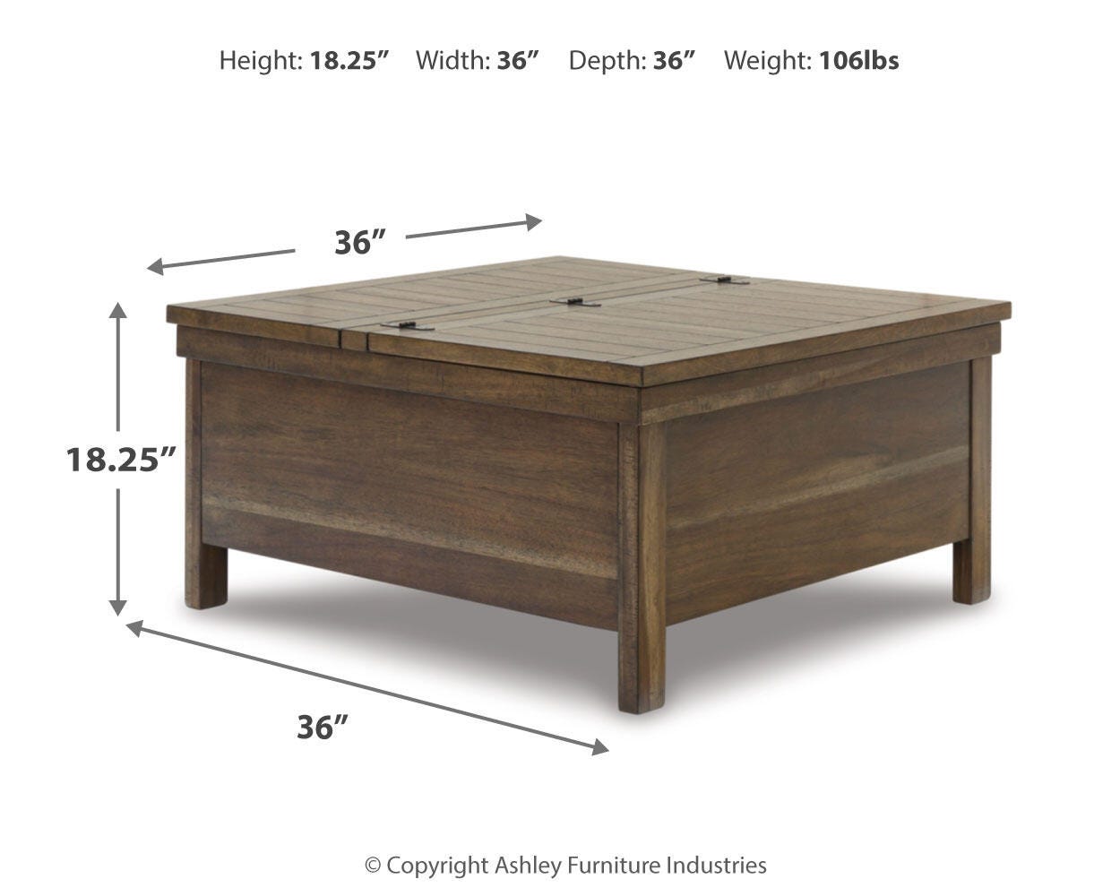 Moriville Dimensions