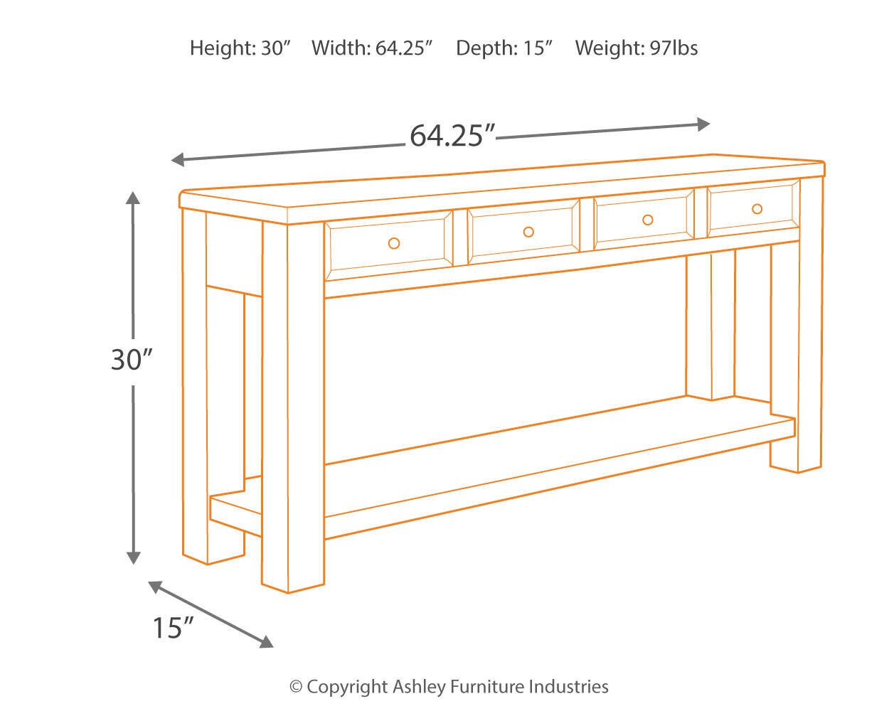 Gavelston Dimensions