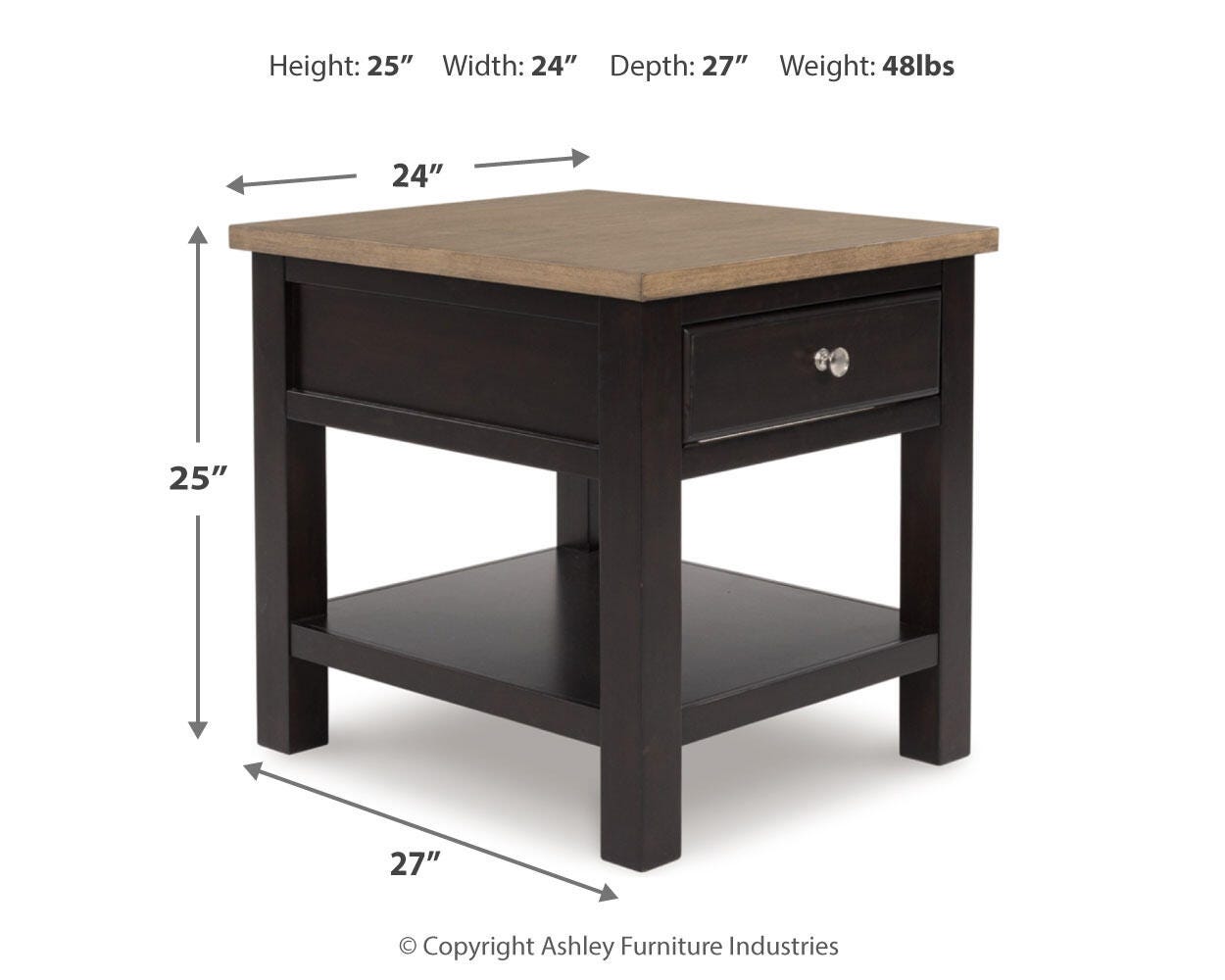 Drazmine Dimensions