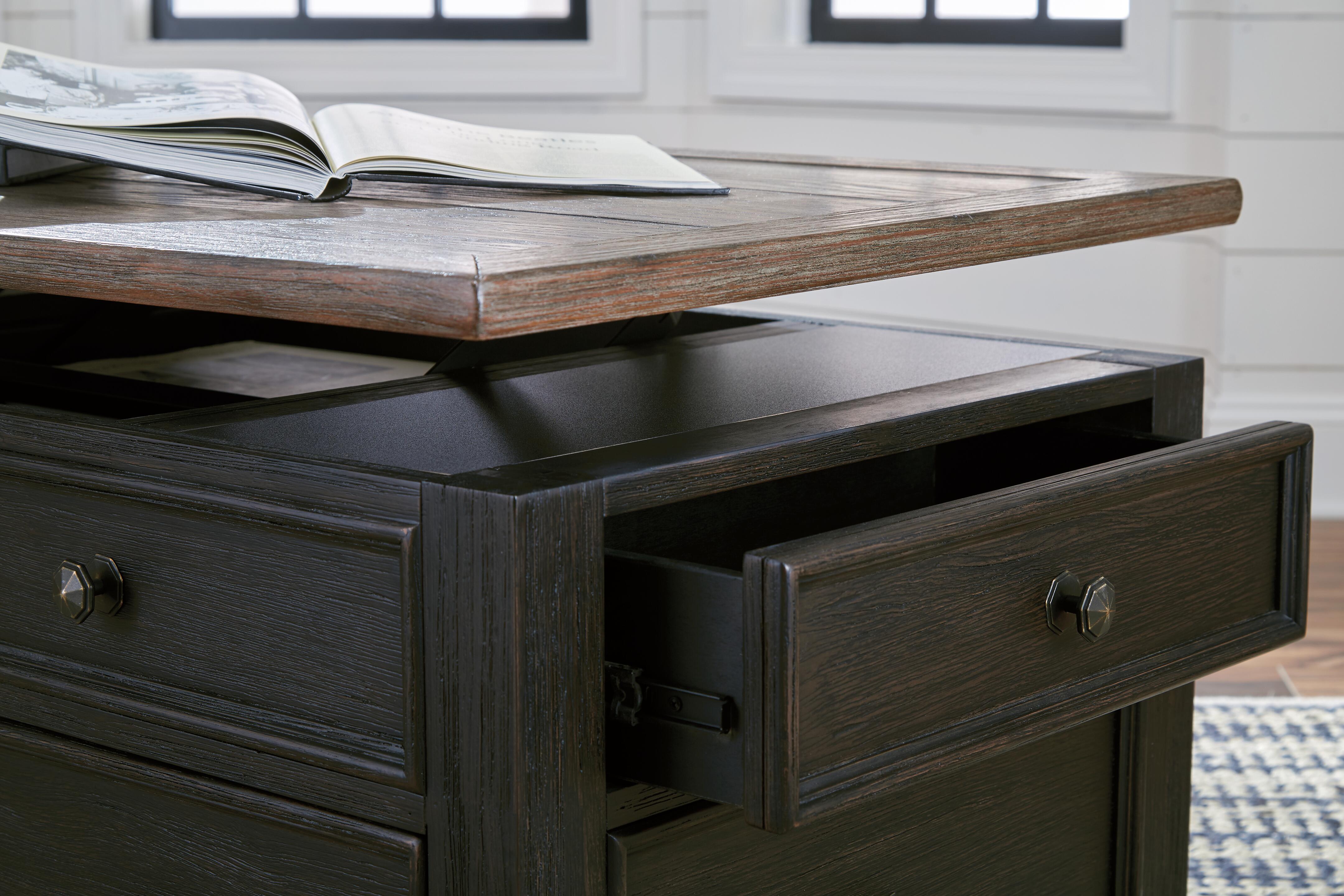 Tyler Creek Coffee Table with Lift Top - image 9