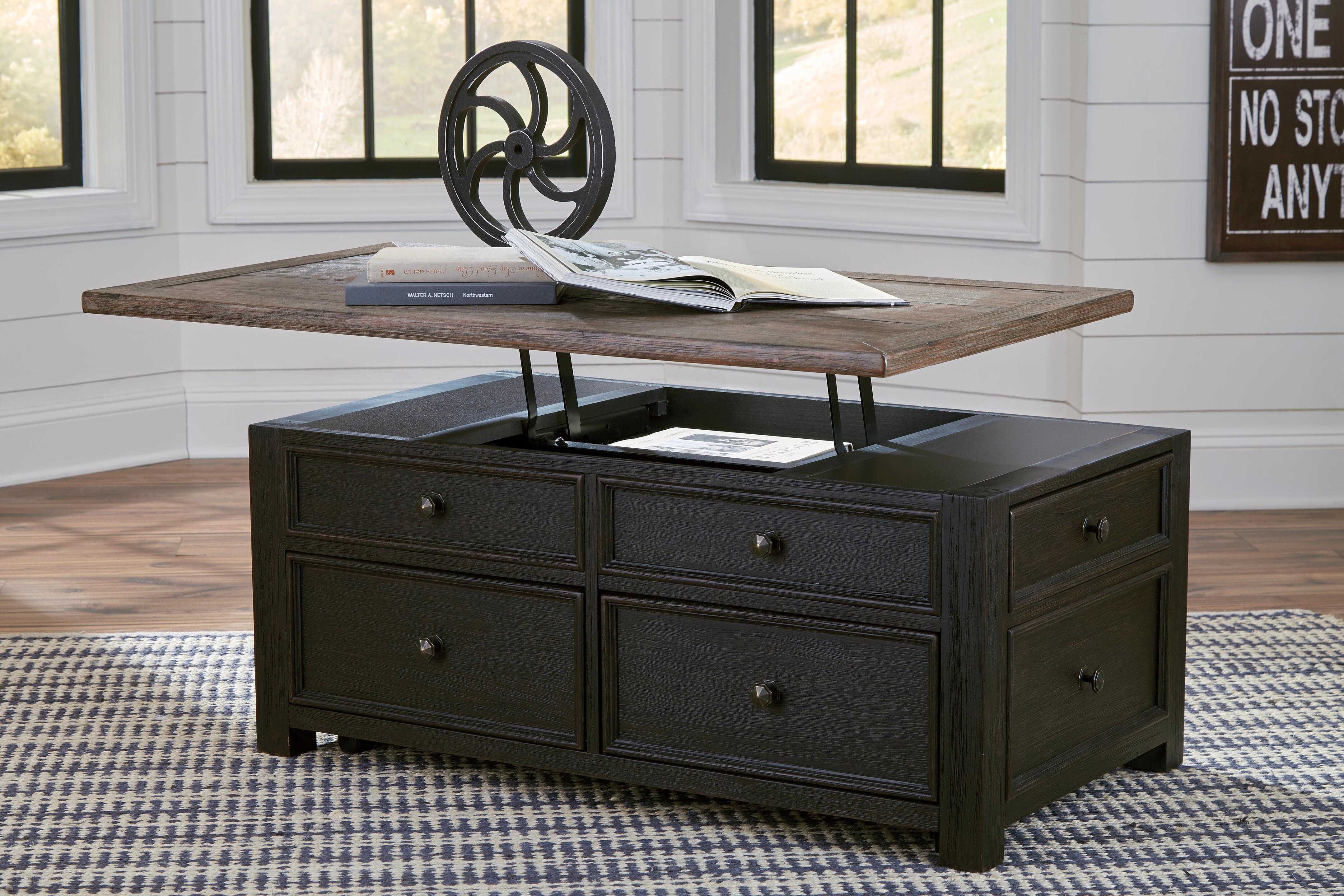 Tyler Creek Coffee Table with Lift Top - image 10