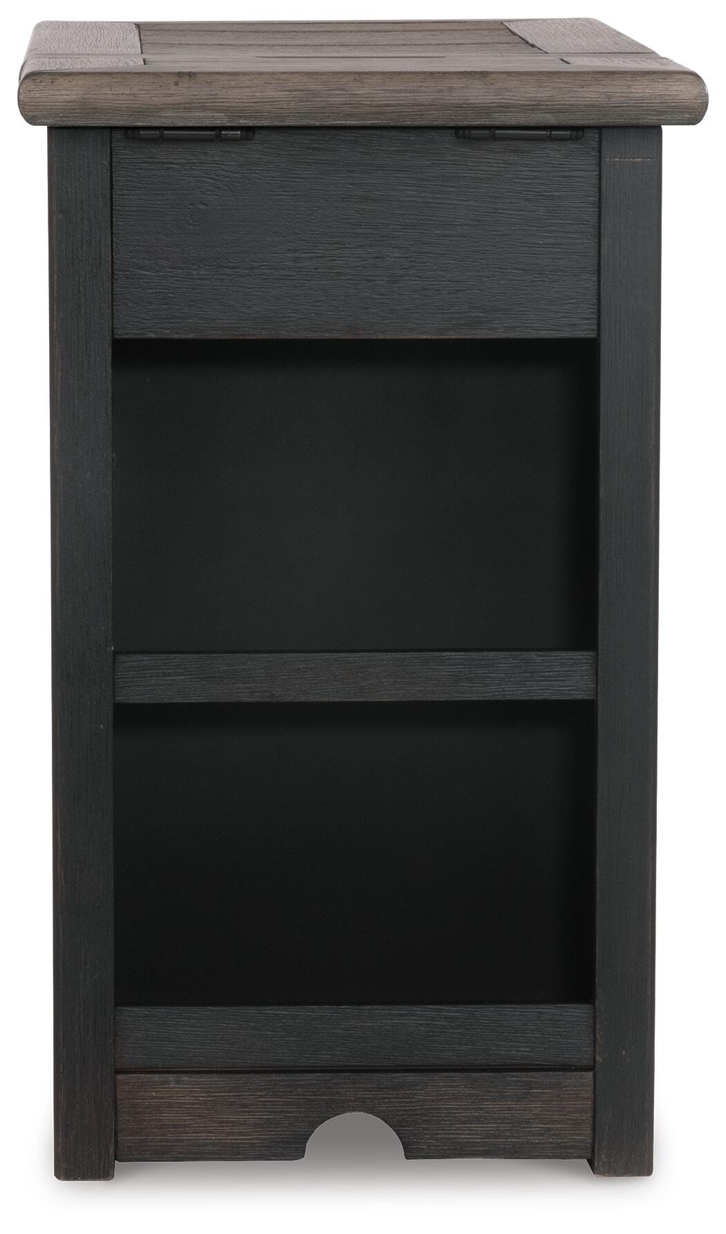 Tyler Creek Chairside End Table with USB Ports & Outlets - image 8
