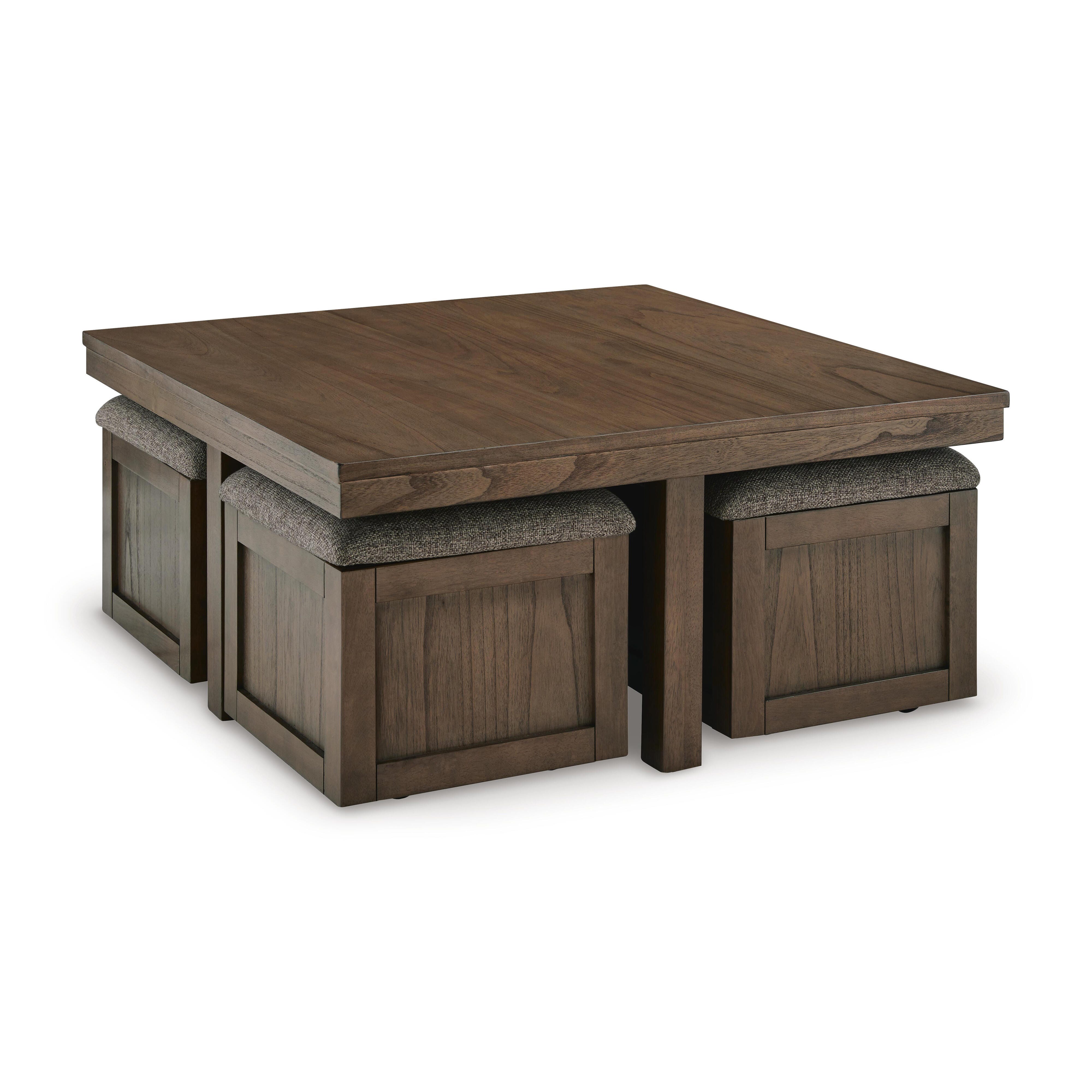 Boardernest Coffee Table with 4 Stools, , large