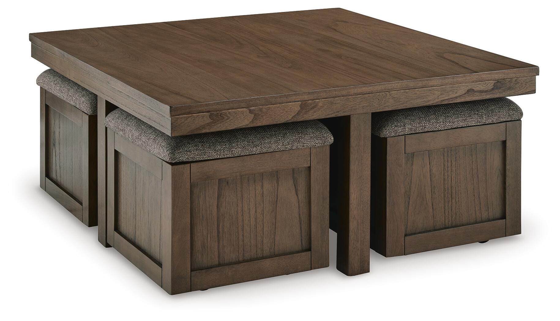 Boardernest Coffee Table with 4 Stools, , large