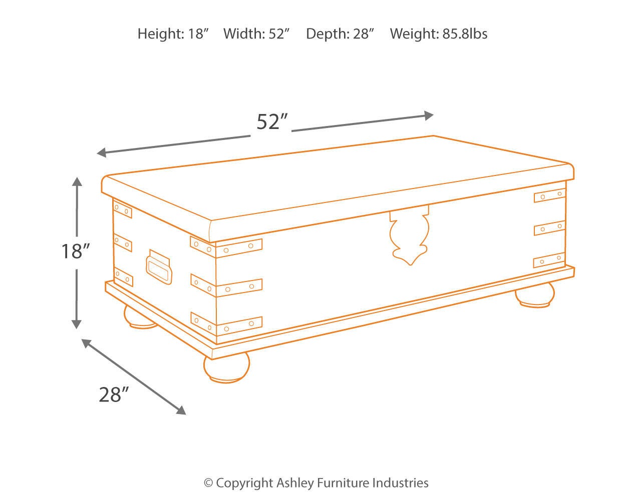 Carynhurst Dimensions