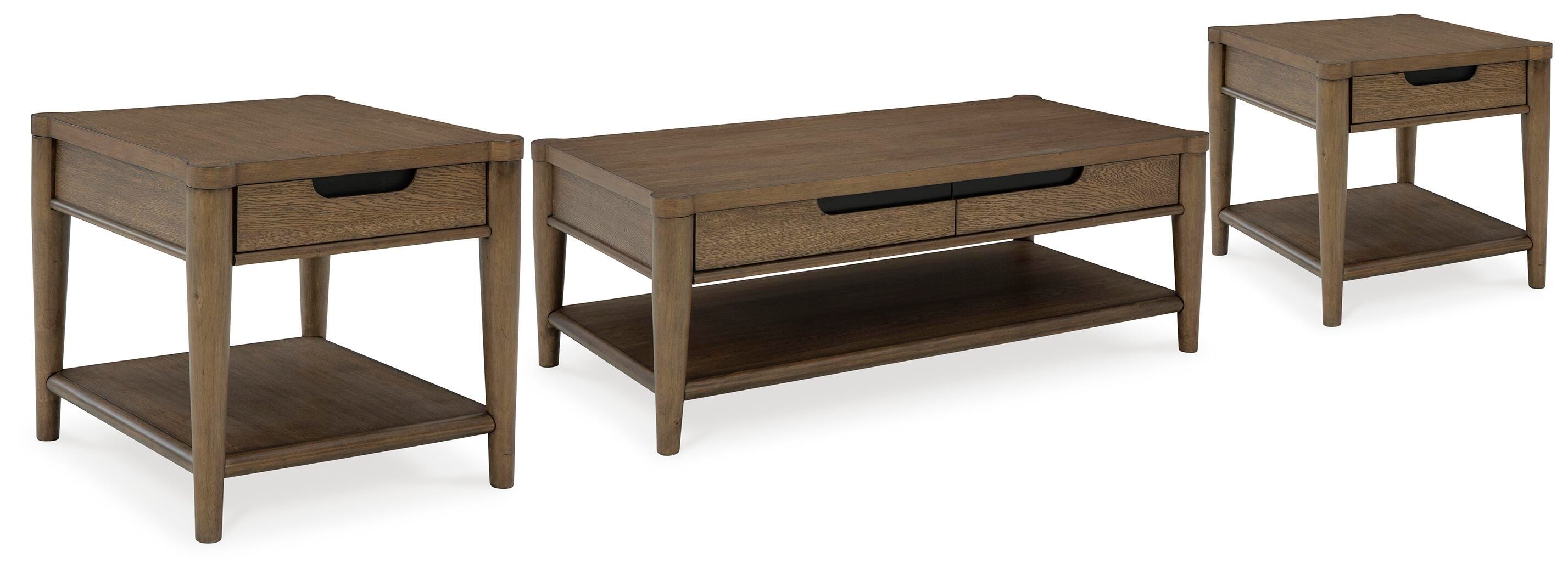 Roanhowe Coffee Table and 2 End Tables - image 1