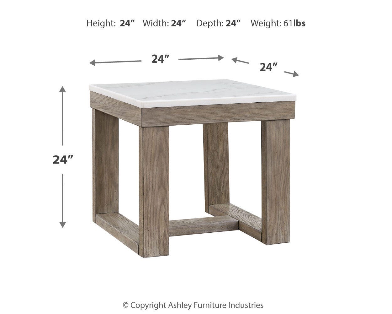 Loyaska Coffee Table and 2 End Tables - image 11