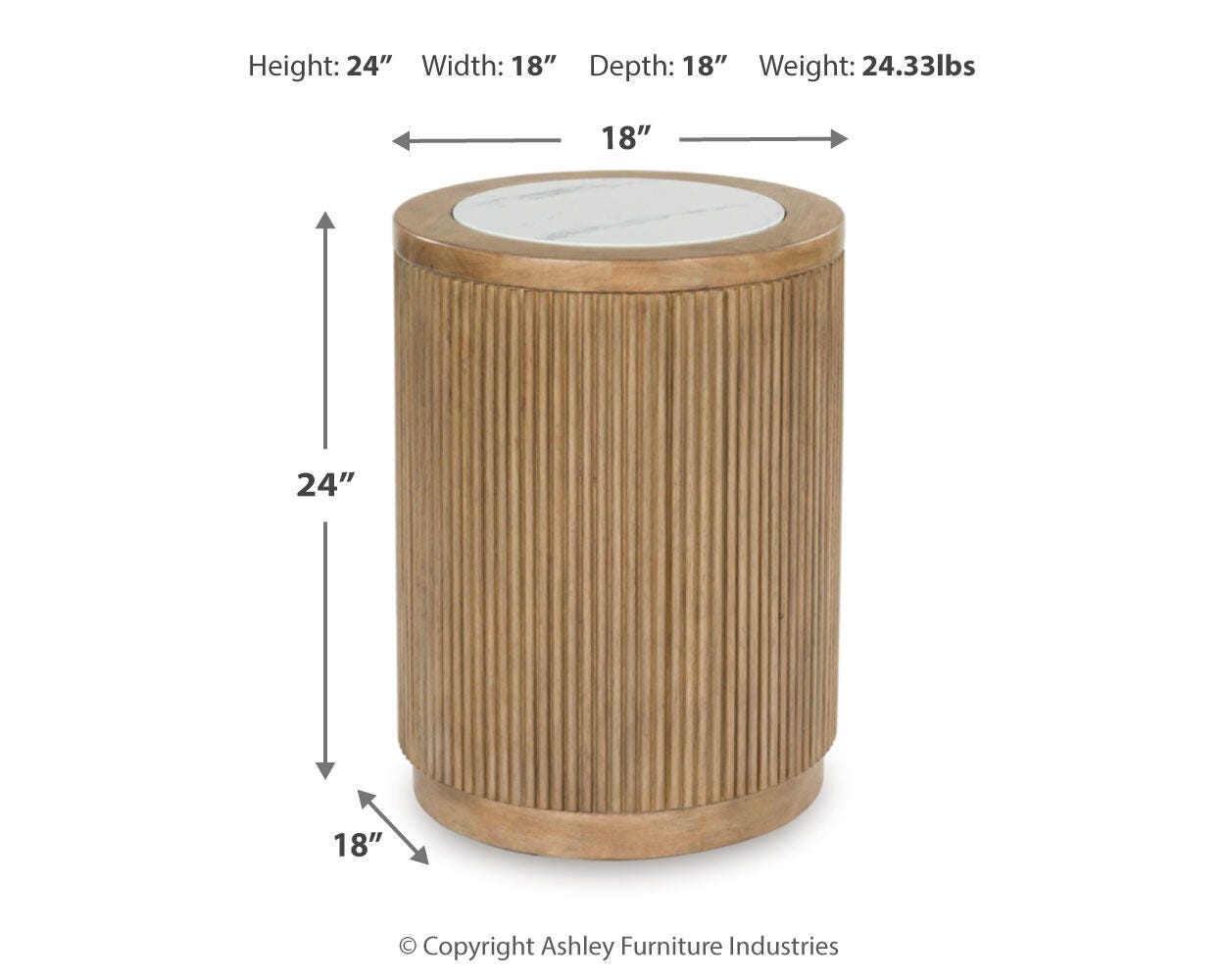 Camdill Dimensions