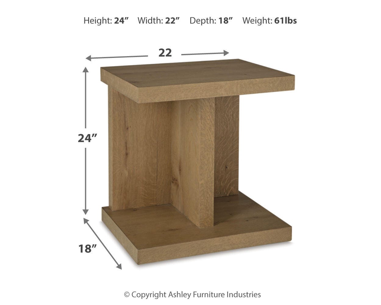 Brinstead Chairside End Table - image 4