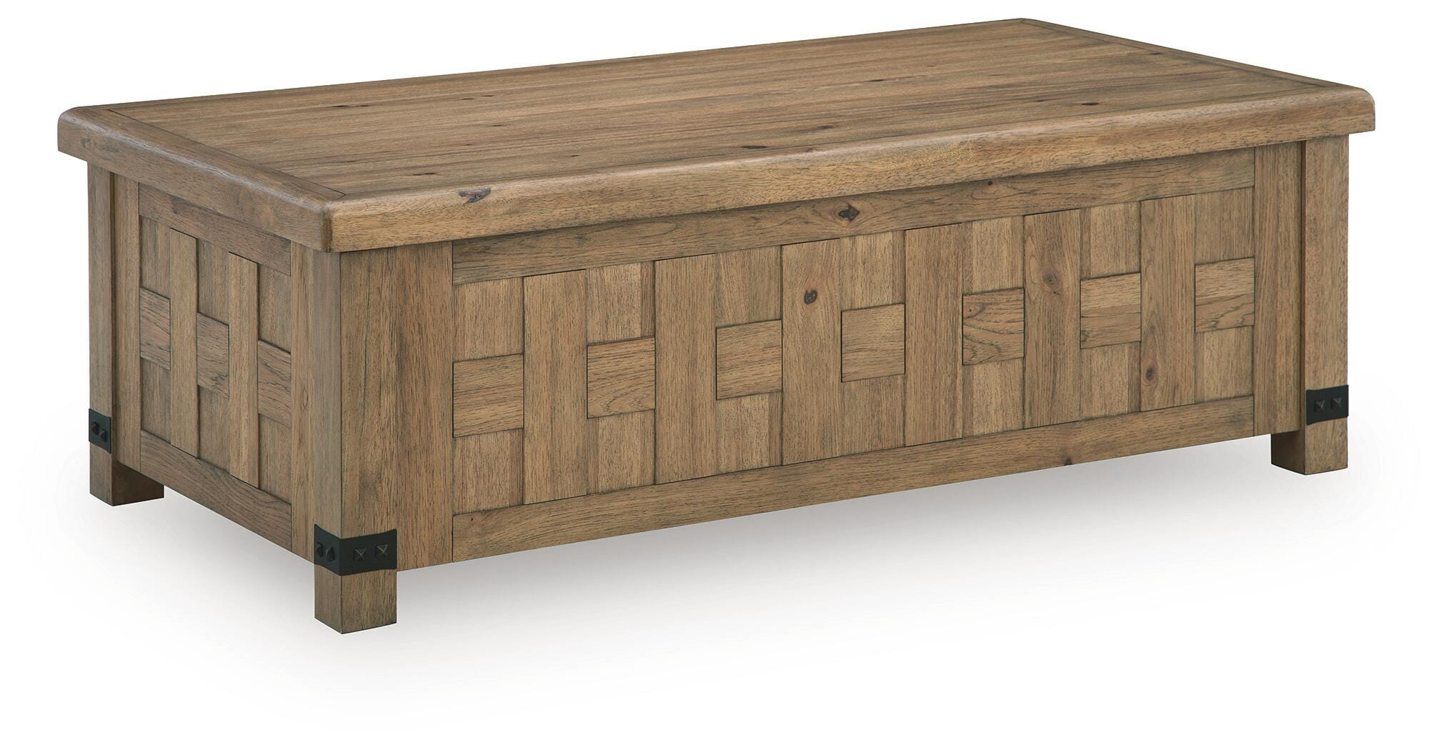 Ridgester Lift-Top Coffee Table, , large
