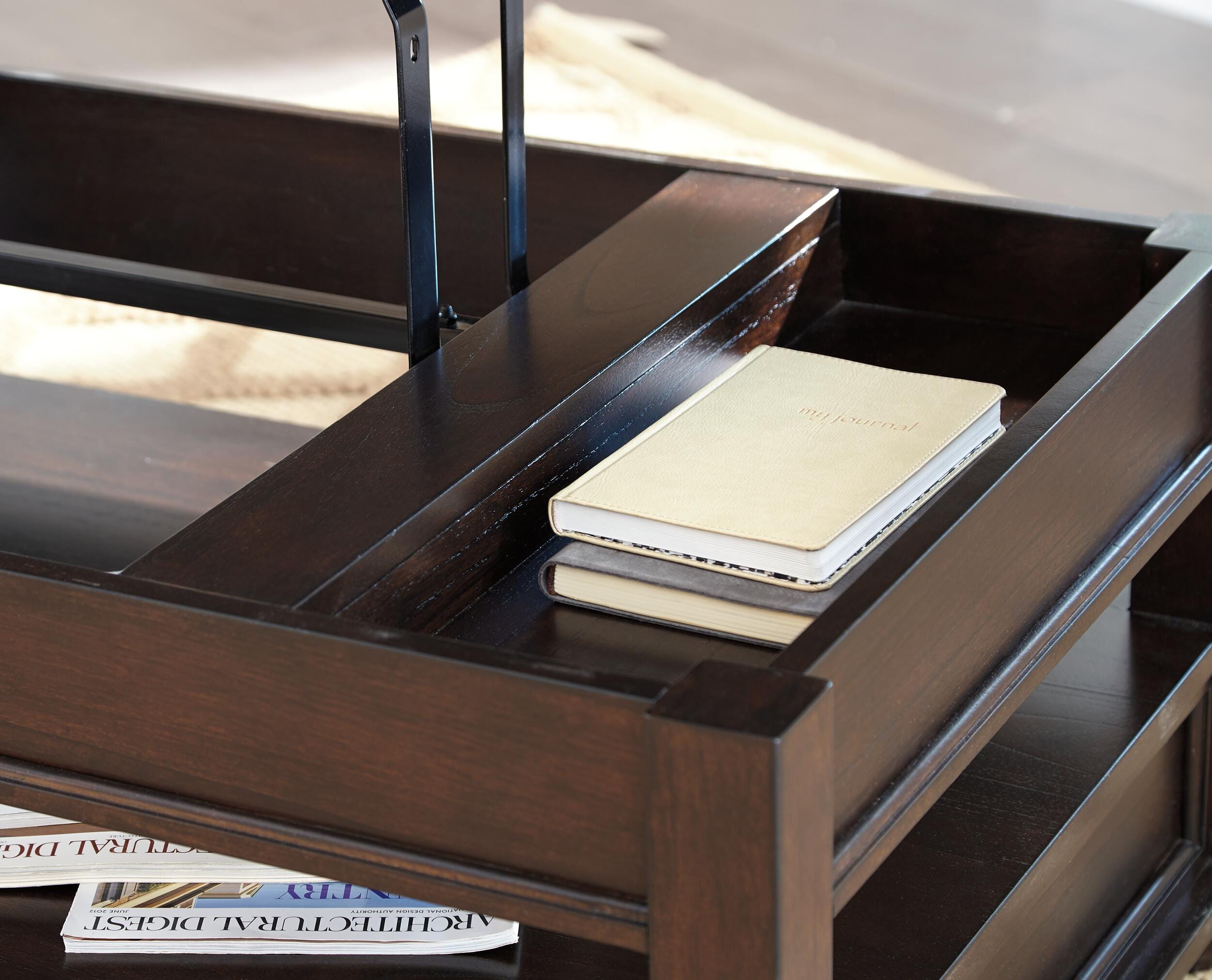 Barilanni Coffee Table with Lift Top, , large