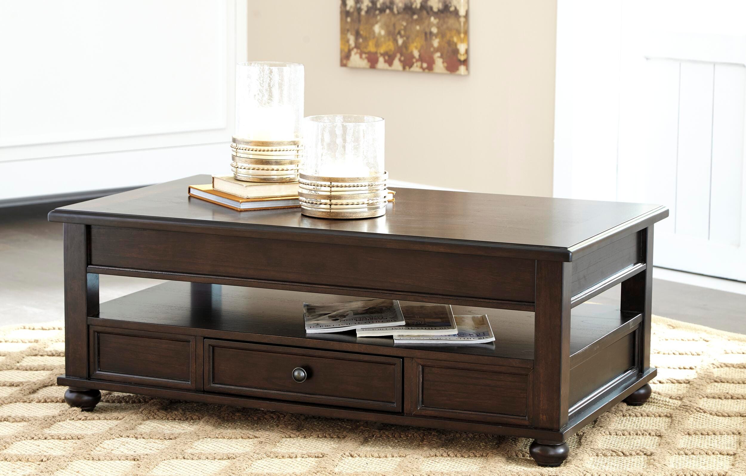 Barilanni Coffee Table with Lift Top | Ashley