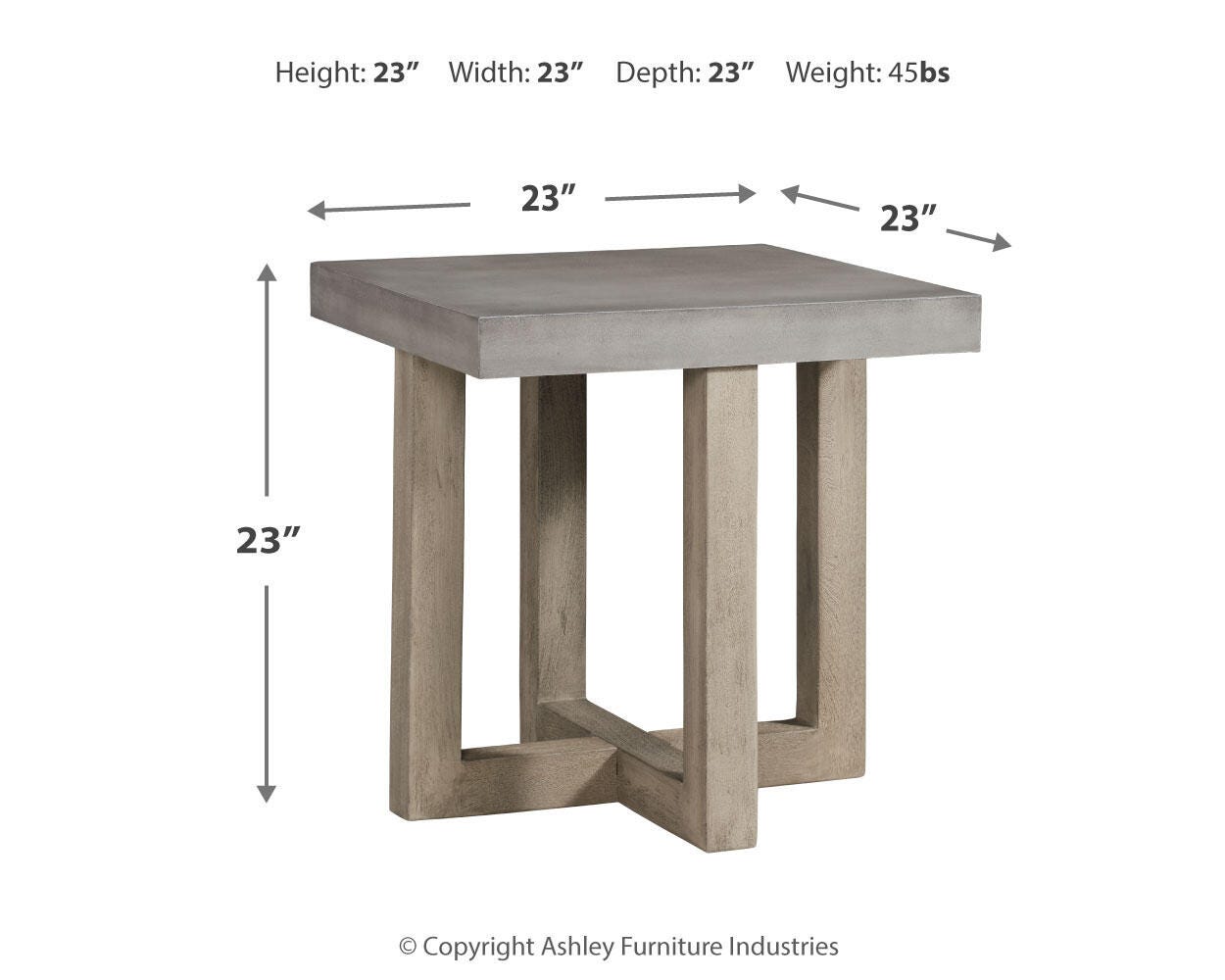 Lockthorne End Table - image 7