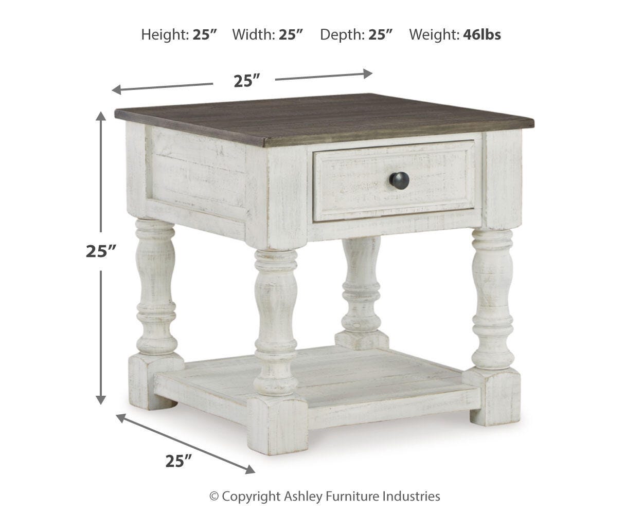 Havalance Dimensions