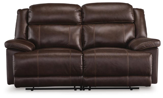 VonKurt Power Leather Reclining Modular Loveseat