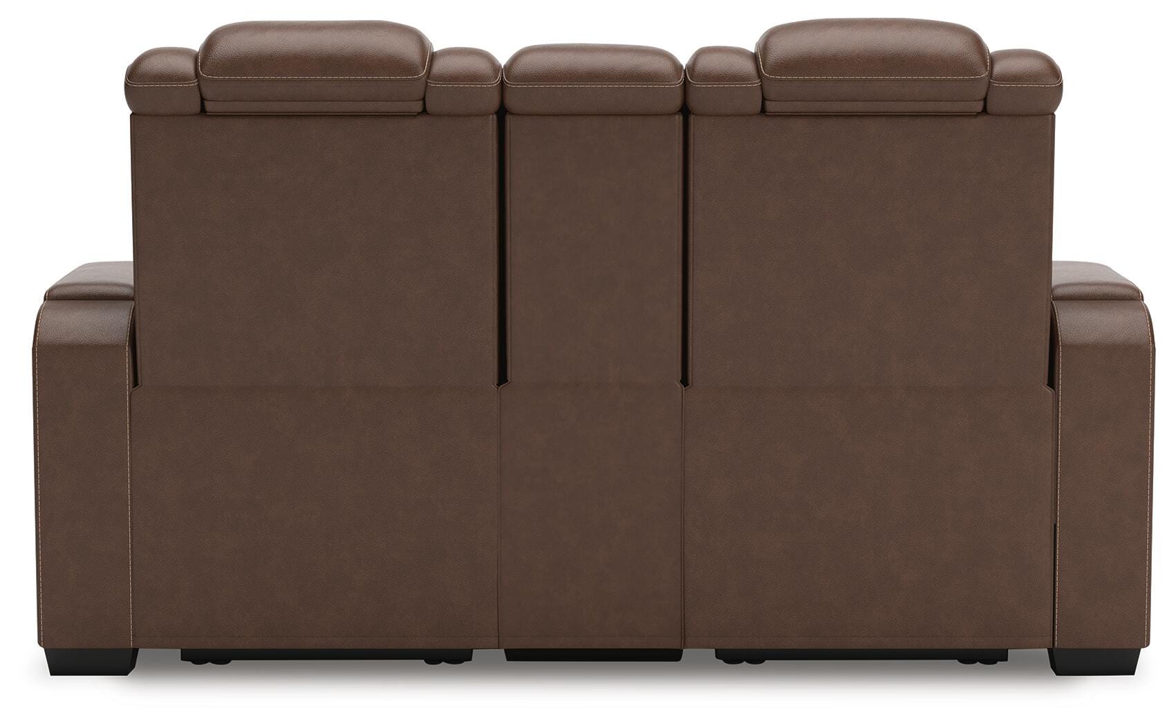 High Impact Power Reclining Loveseat with Console - image 5