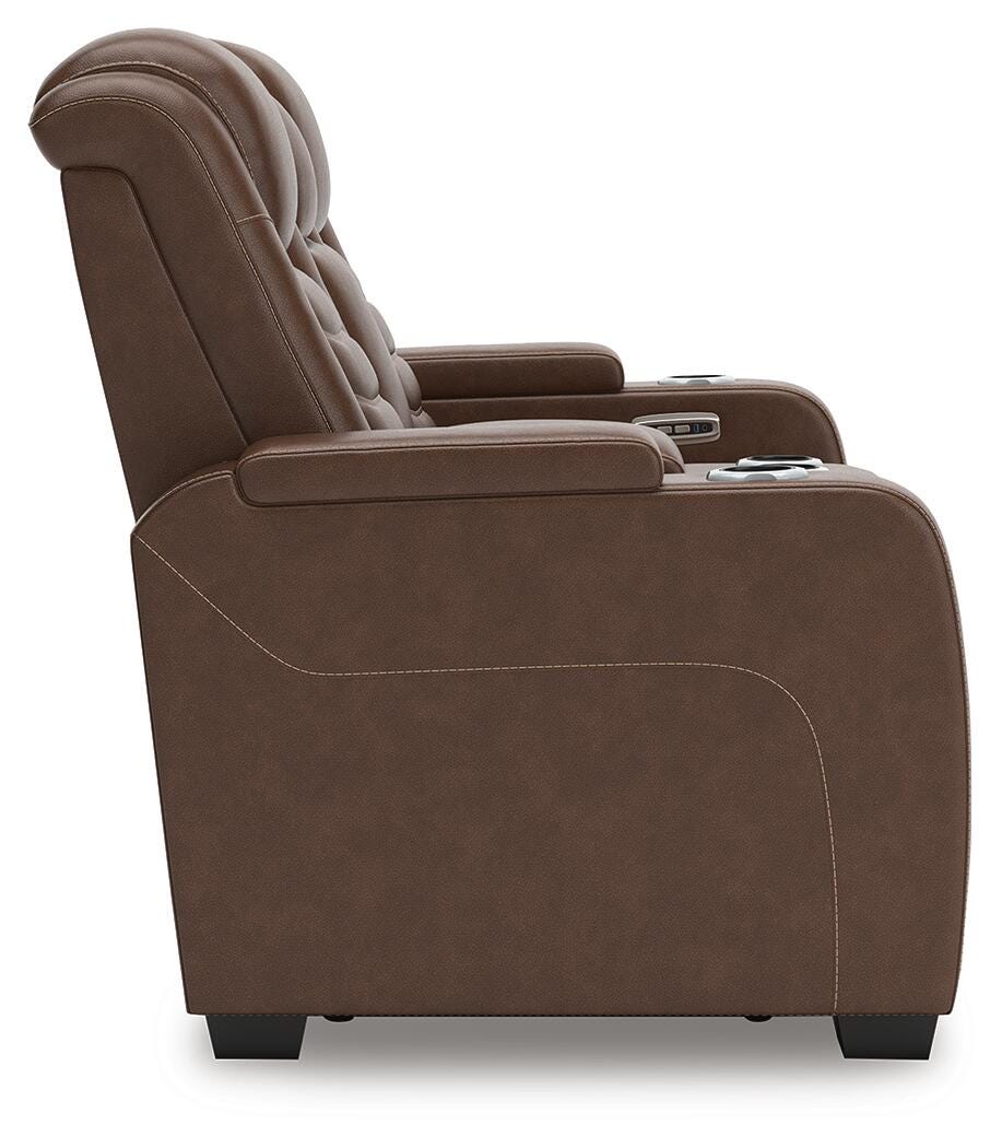 High Impact Power Reclining Loveseat with Console - image 7