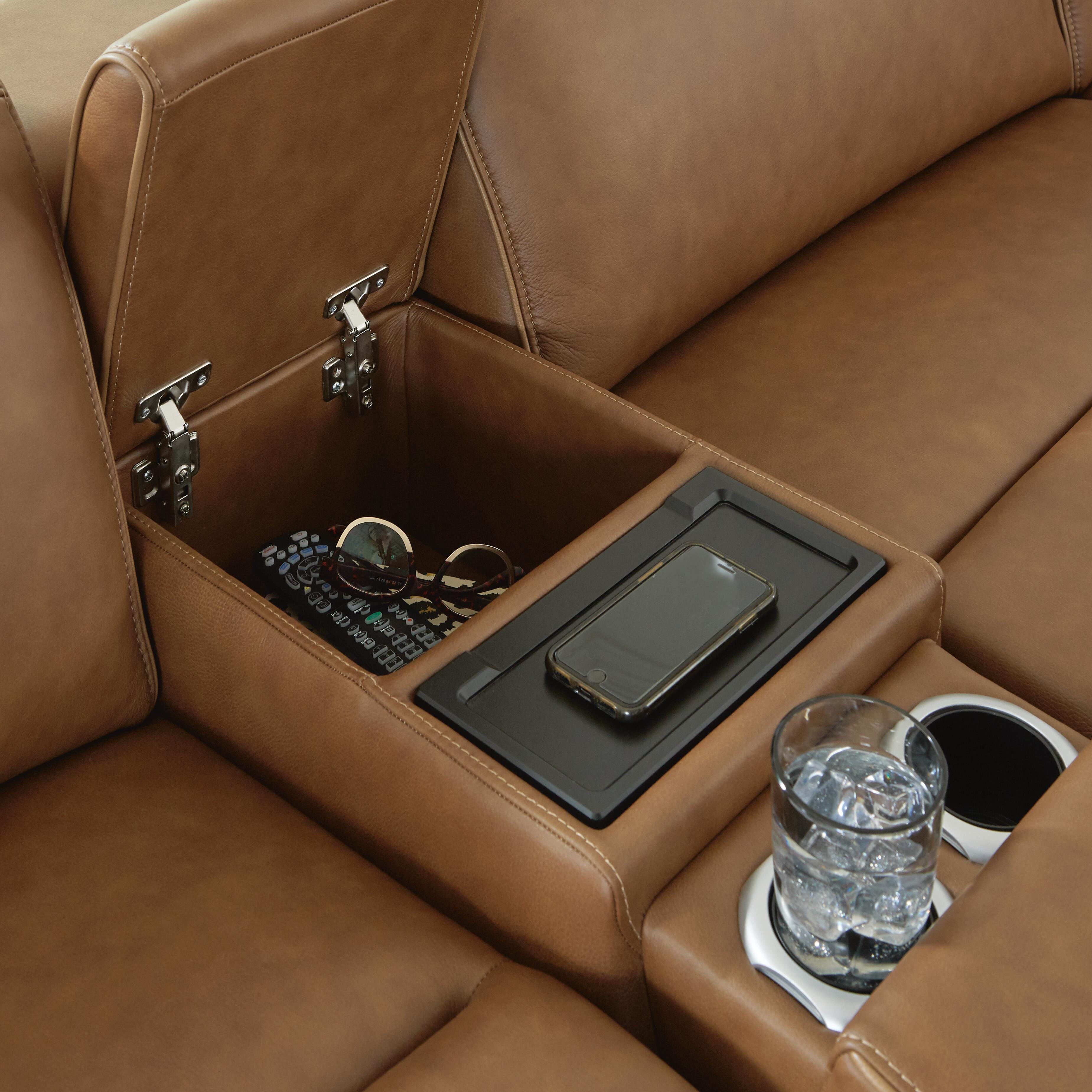 Rally-Up 2-Piece Power Reclining Sectional Loveseat with Console - image 4