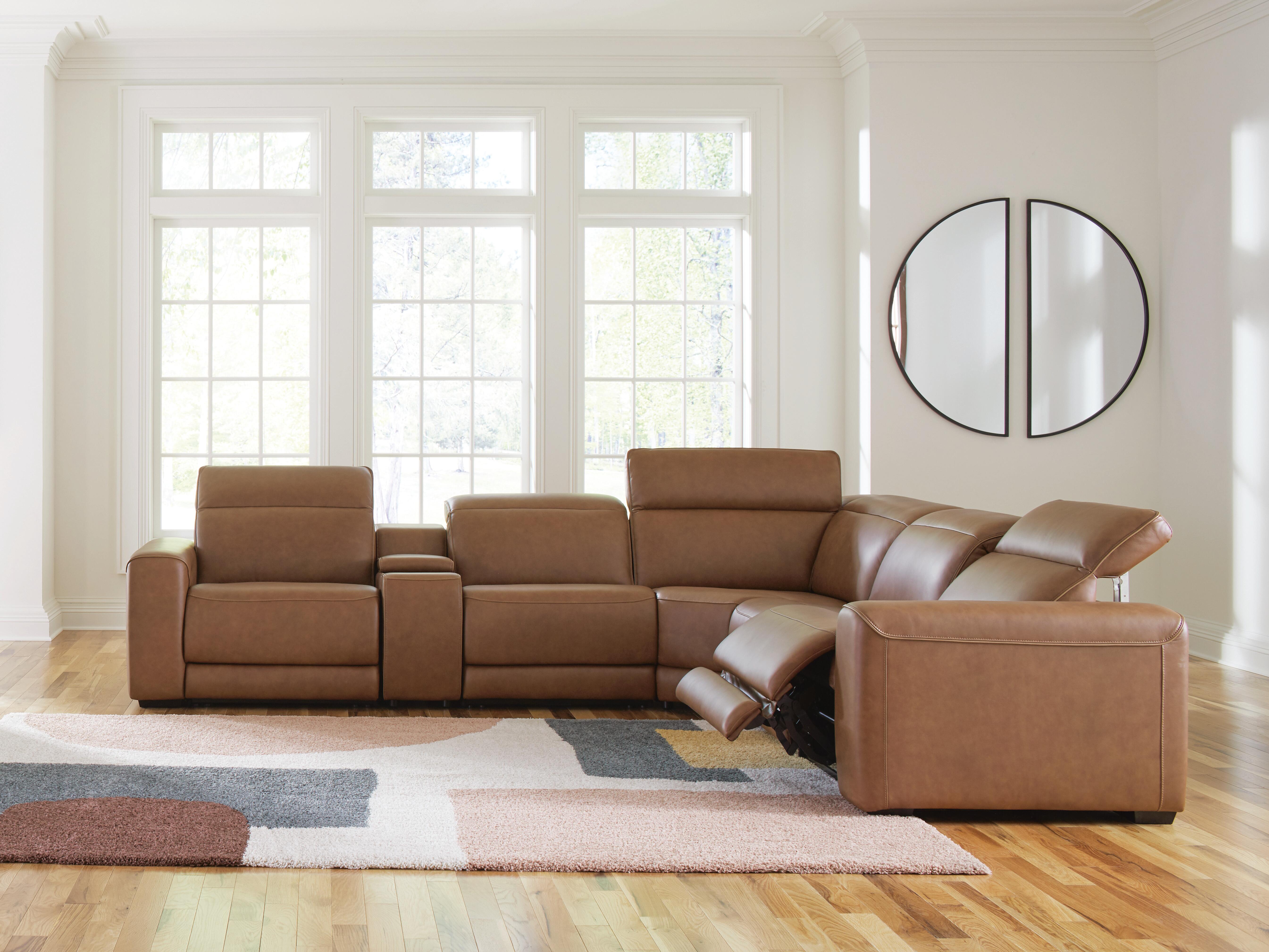 Rally-Up 6-Piece Power Reclining Sectional with Console - image 1