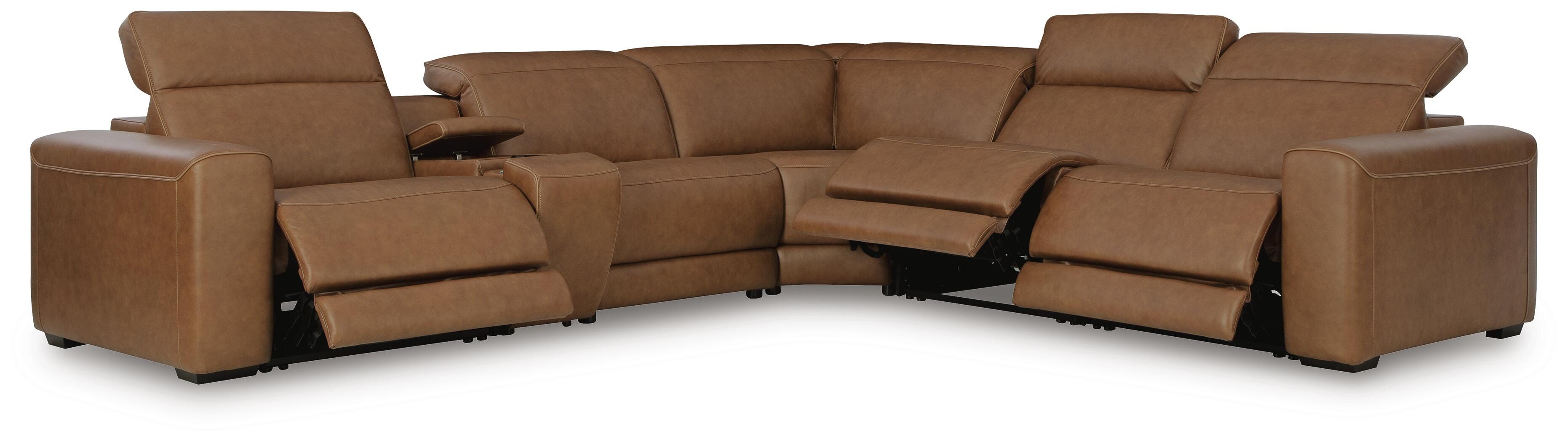 Rally-Up 6-Piece Power Reclining Sectional with Console - image 3