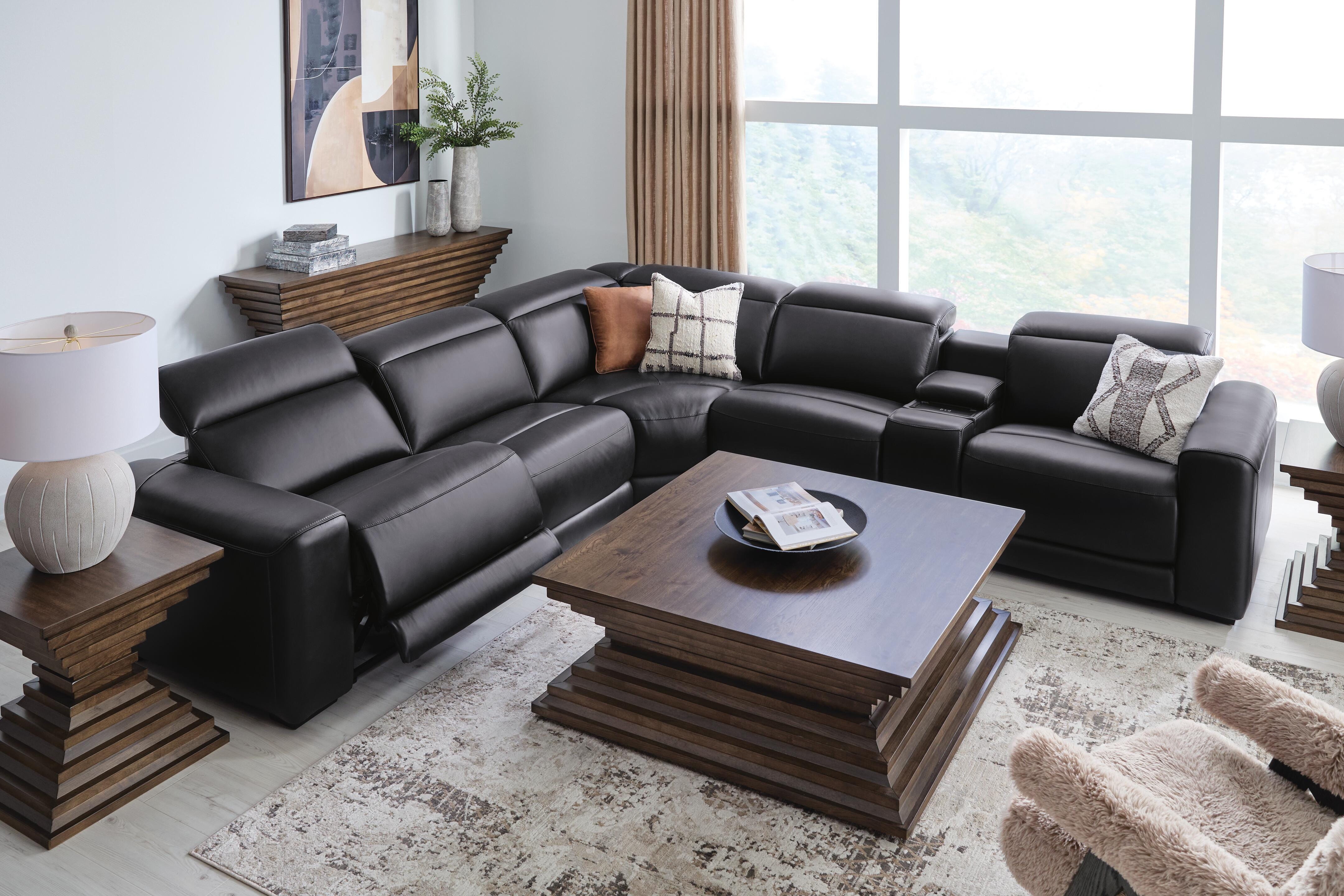 Rally-Up 6-Piece Power Reclining Sectional with Console - image 9