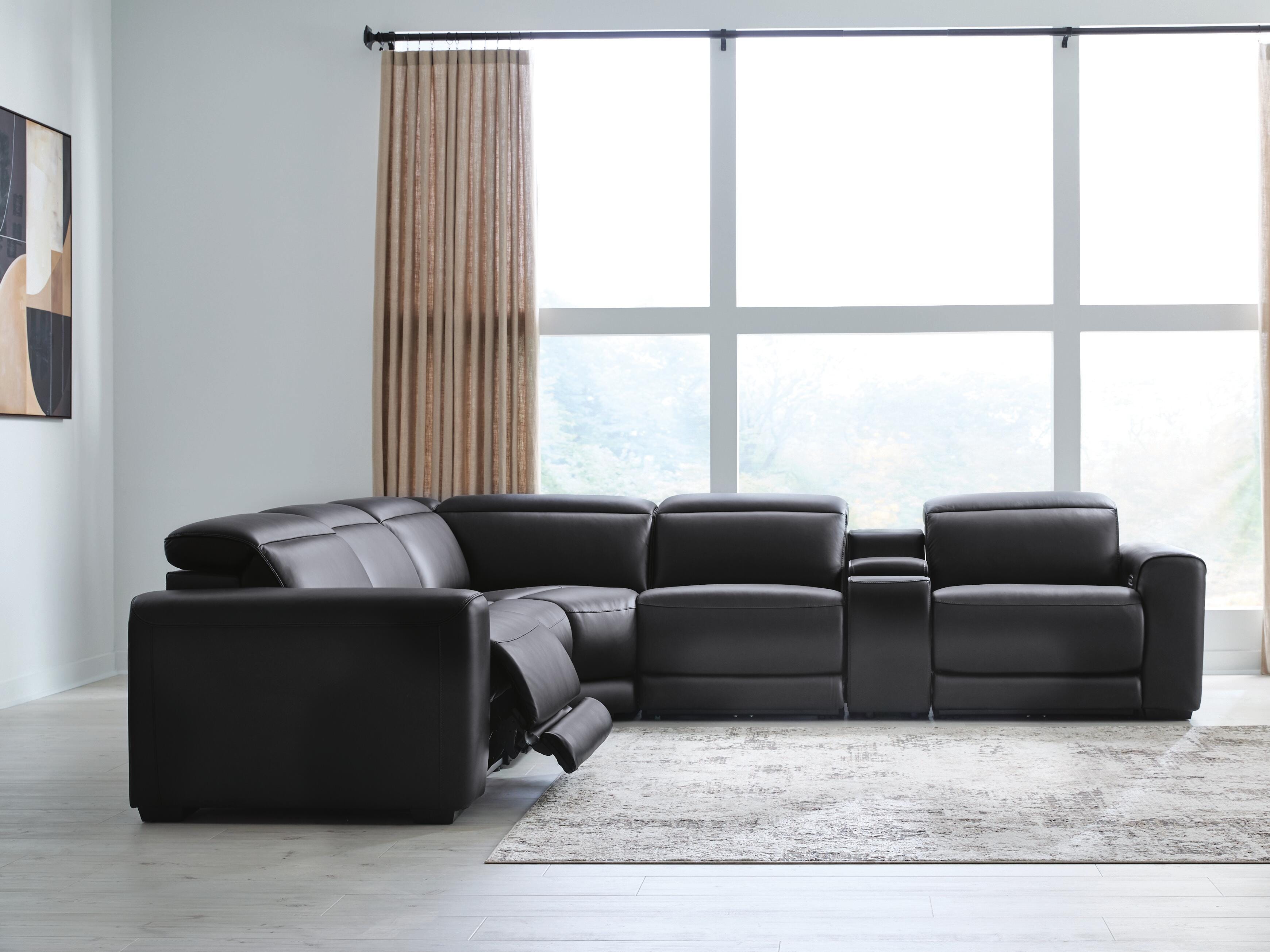 Rally-Up 6-Piece Power Reclining Sectional with Console - image 1