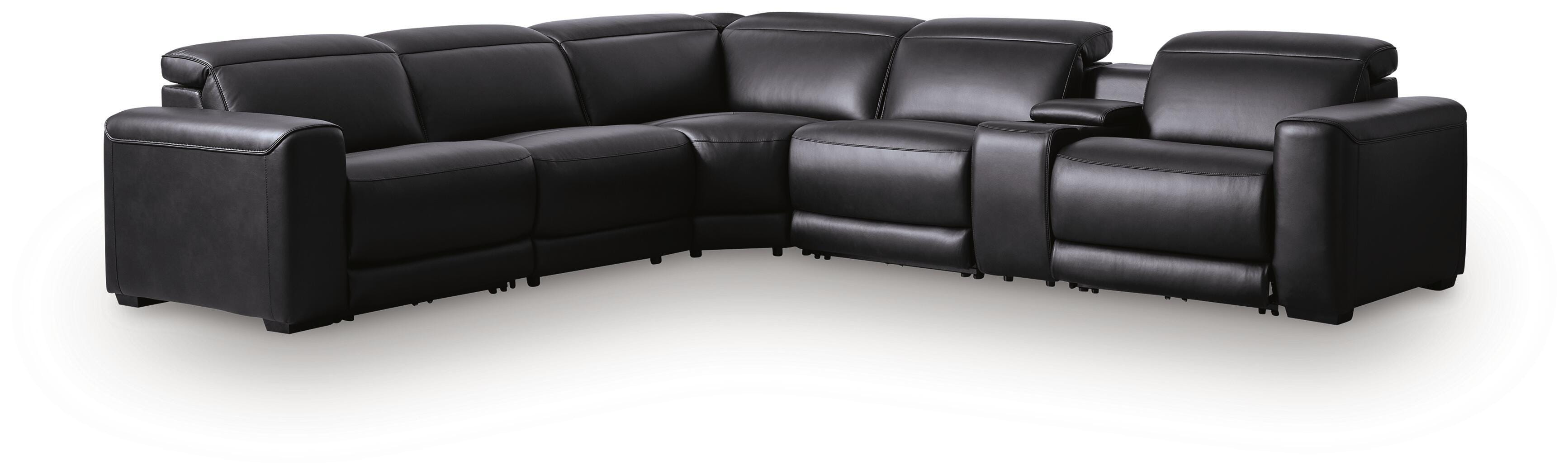 Rally-Up 6-Piece Power Reclining Sectional with Console - image 2
