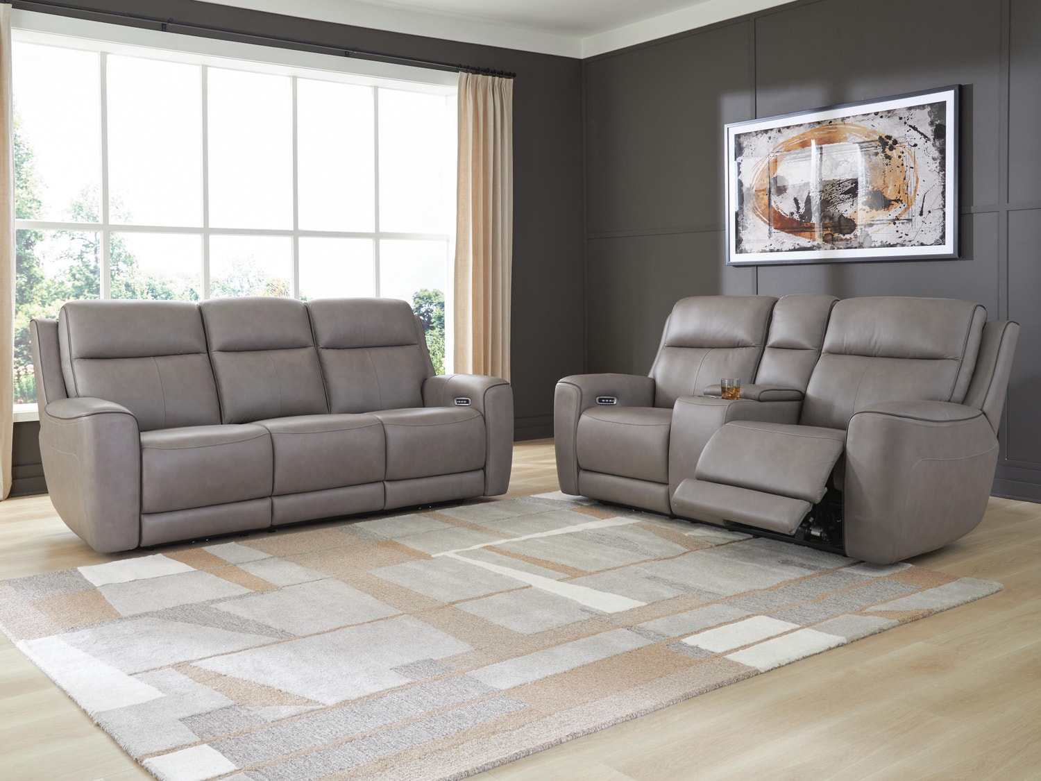 5Z-Relaxation Sofa and Loveseat, Coin by Ashley