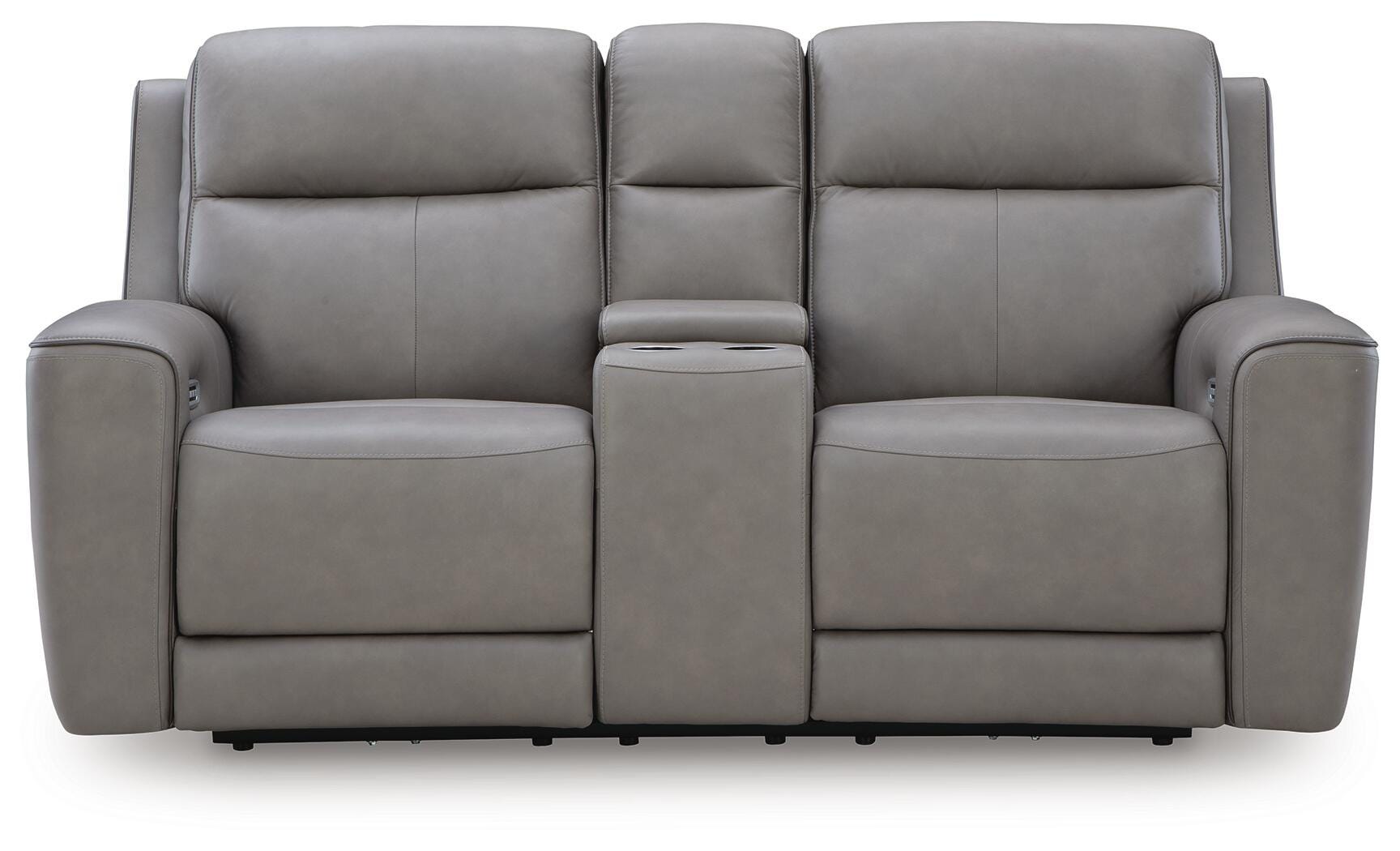 5Z-Relaxation Power Reclining Loveseat with Console, Coin, large