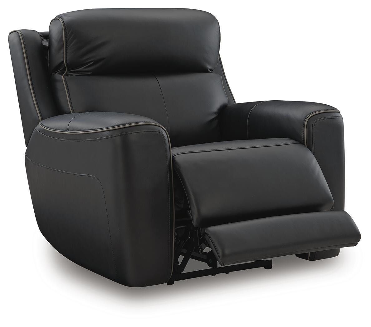5Z-Relaxation Dual Power Leather Recliner | Ashley