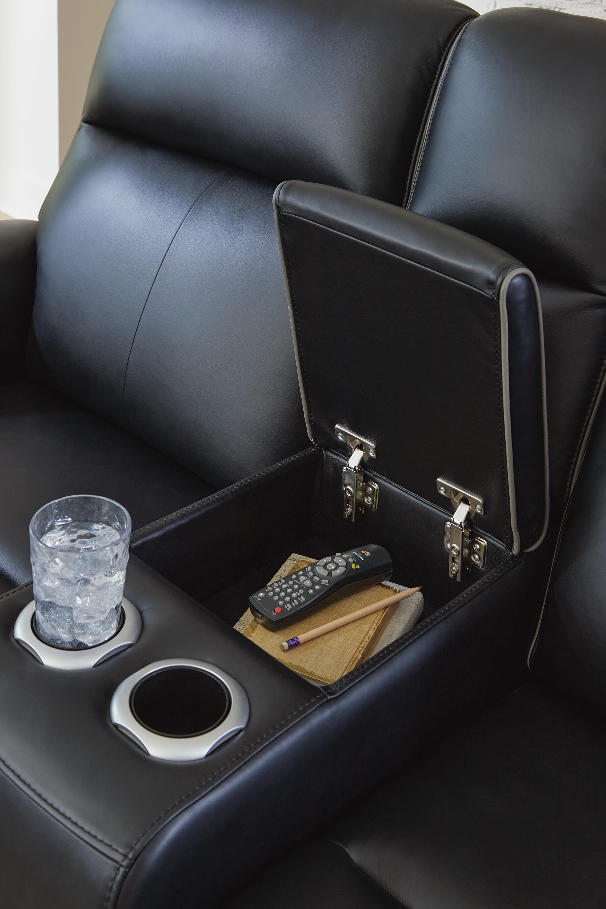 5Z-Relaxation Power Reclining Loveseat with Console - image 8