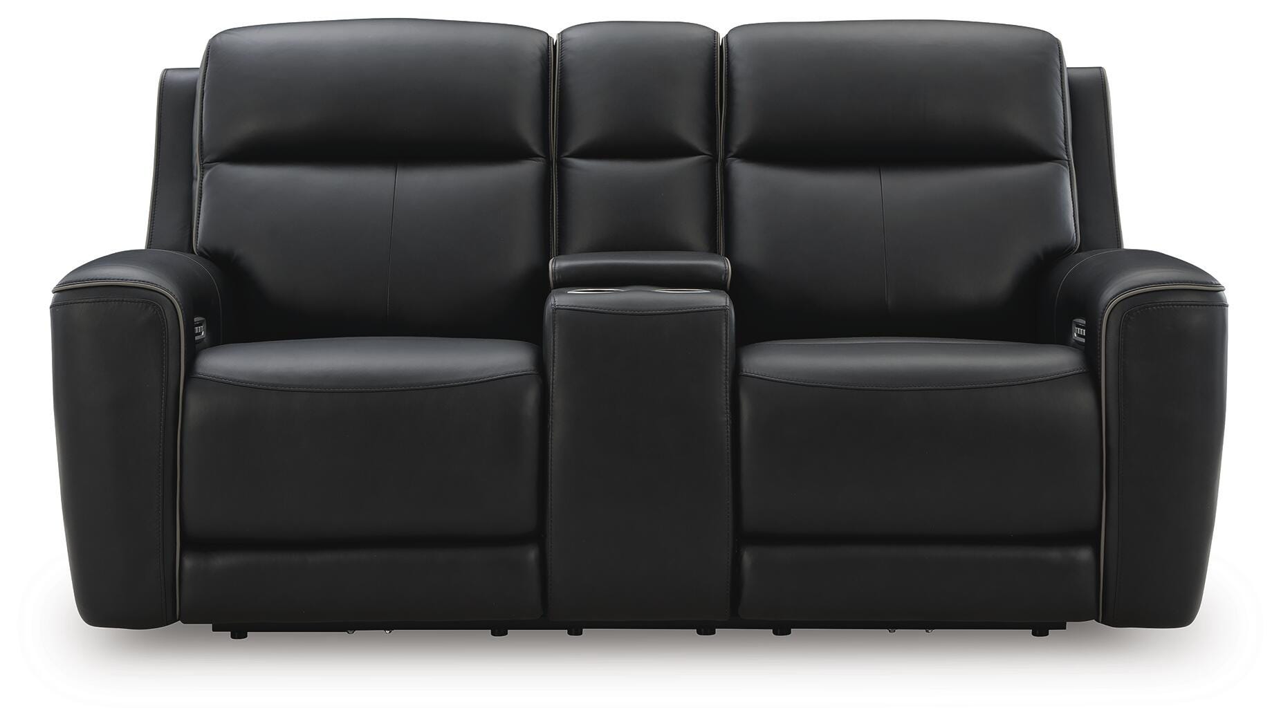 5Z-Relaxation Power Reclining Loveseat with Console, Onyx, large