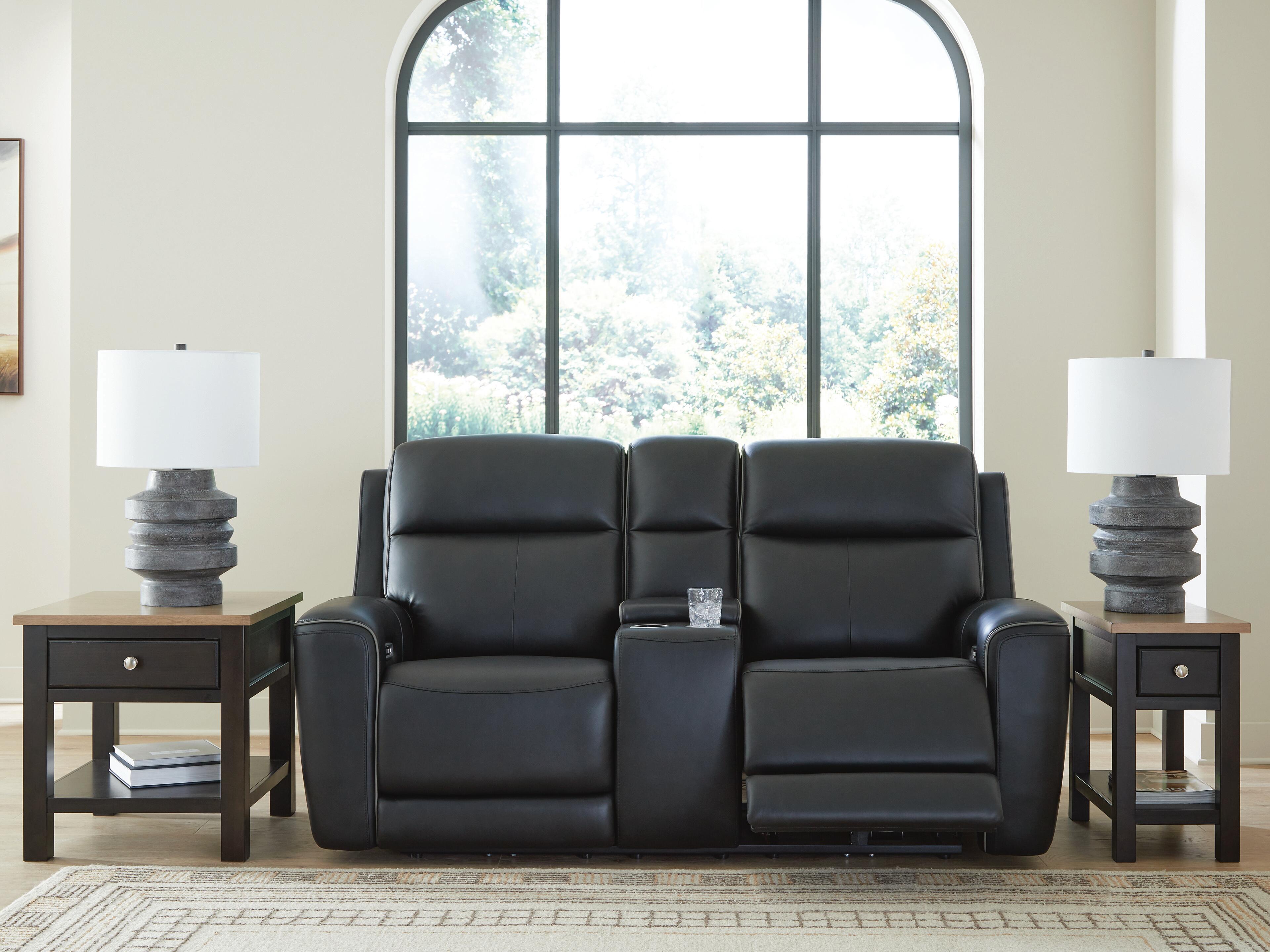 5Z-Relaxation Power Reclining Loveseat with Console - image 7